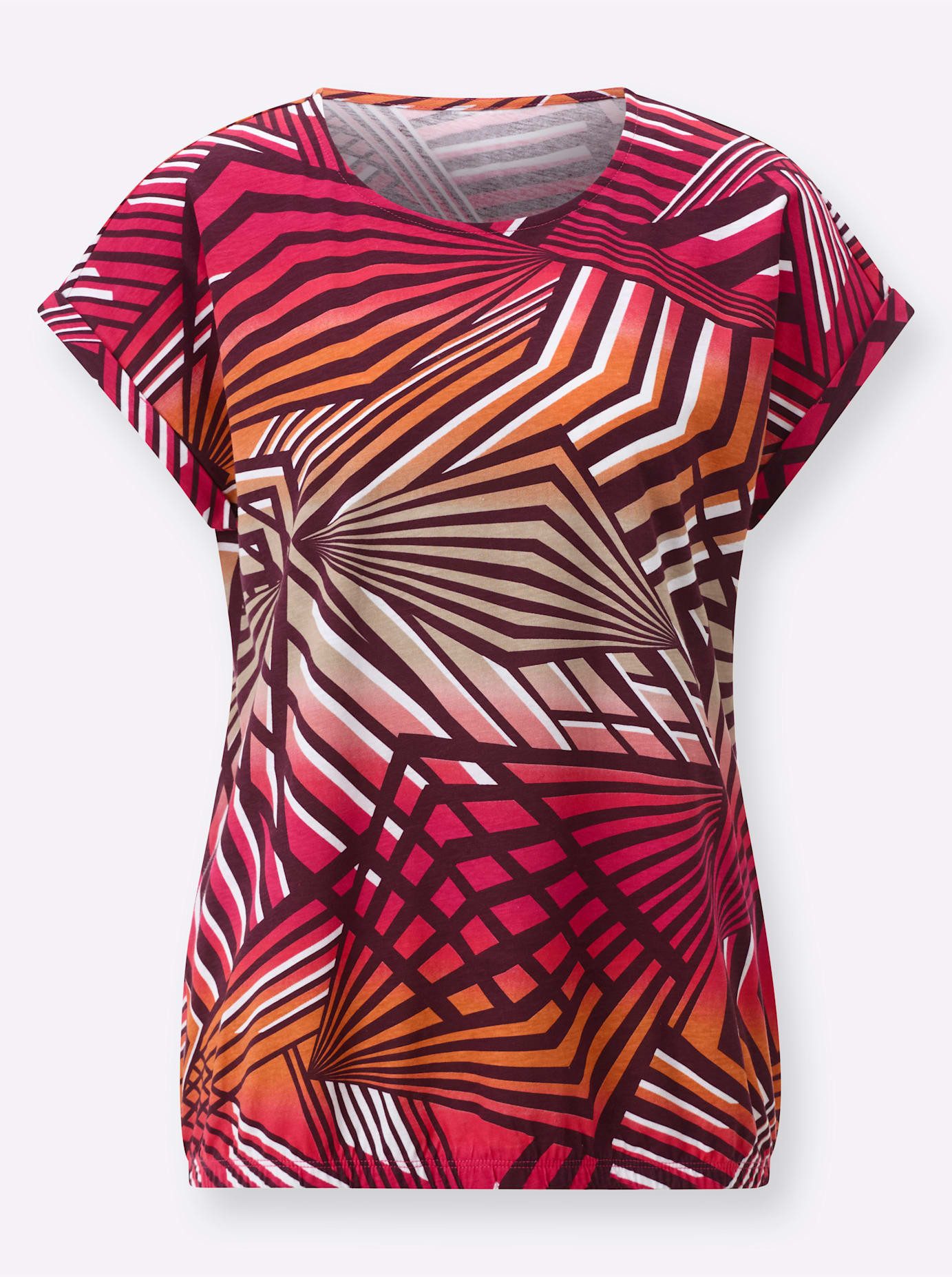 Classic Basics Shirt met ronde hals Shirt met korte mouwen (1-delig)