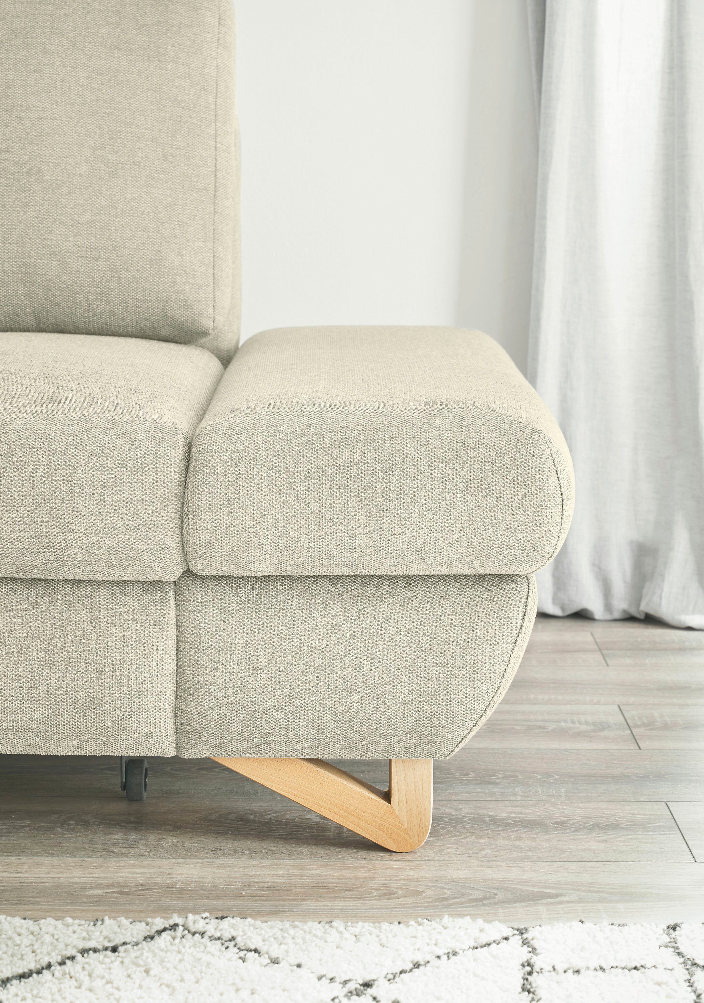 INOSIGN Slaapbank City/Giron comfortabele slaapbank (ligoppervlak 245 x 138 cm) en bedlade