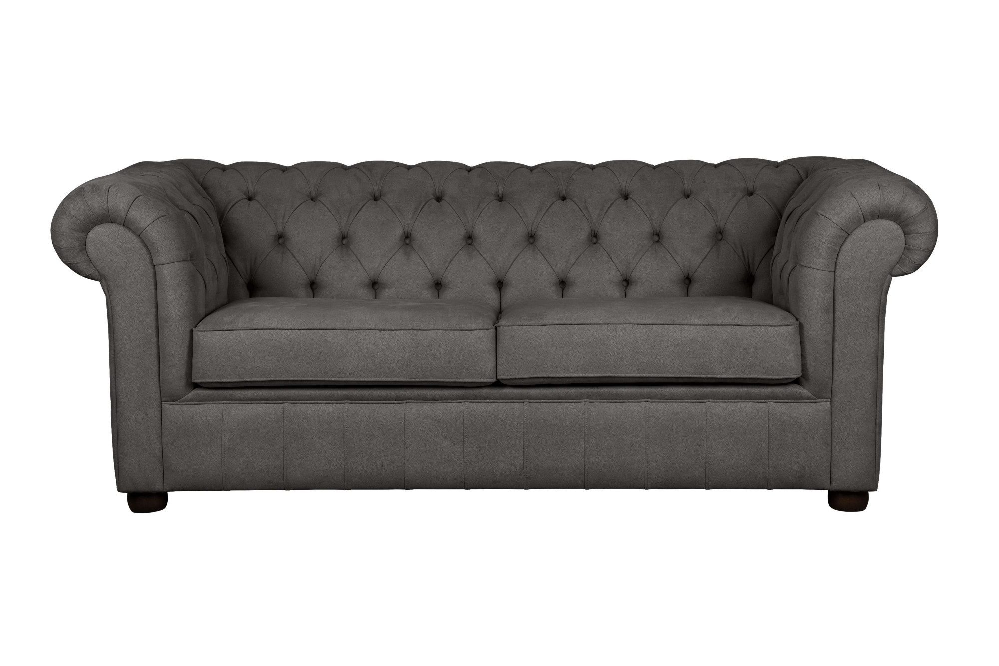 Home affaire 3-zitsbank CHARENTE, optionele slaapbank, Chesterfield-sofa, bedfunctie met edele knoopbevestiging en typische armleuningen, b/d/h 198/89/74 cm