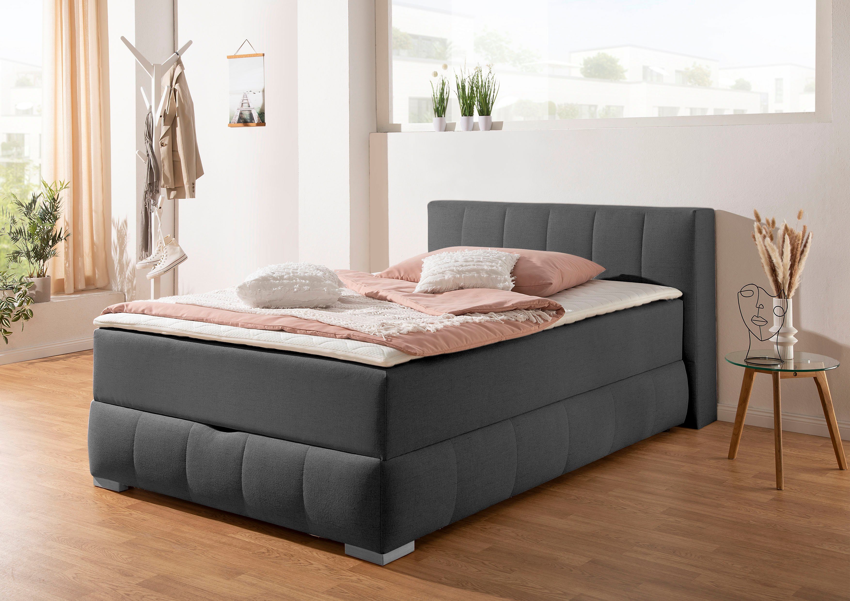 Guido Maria Kretschmer Home&Living Boxspring Chelles incl. matrastopper en bedlade