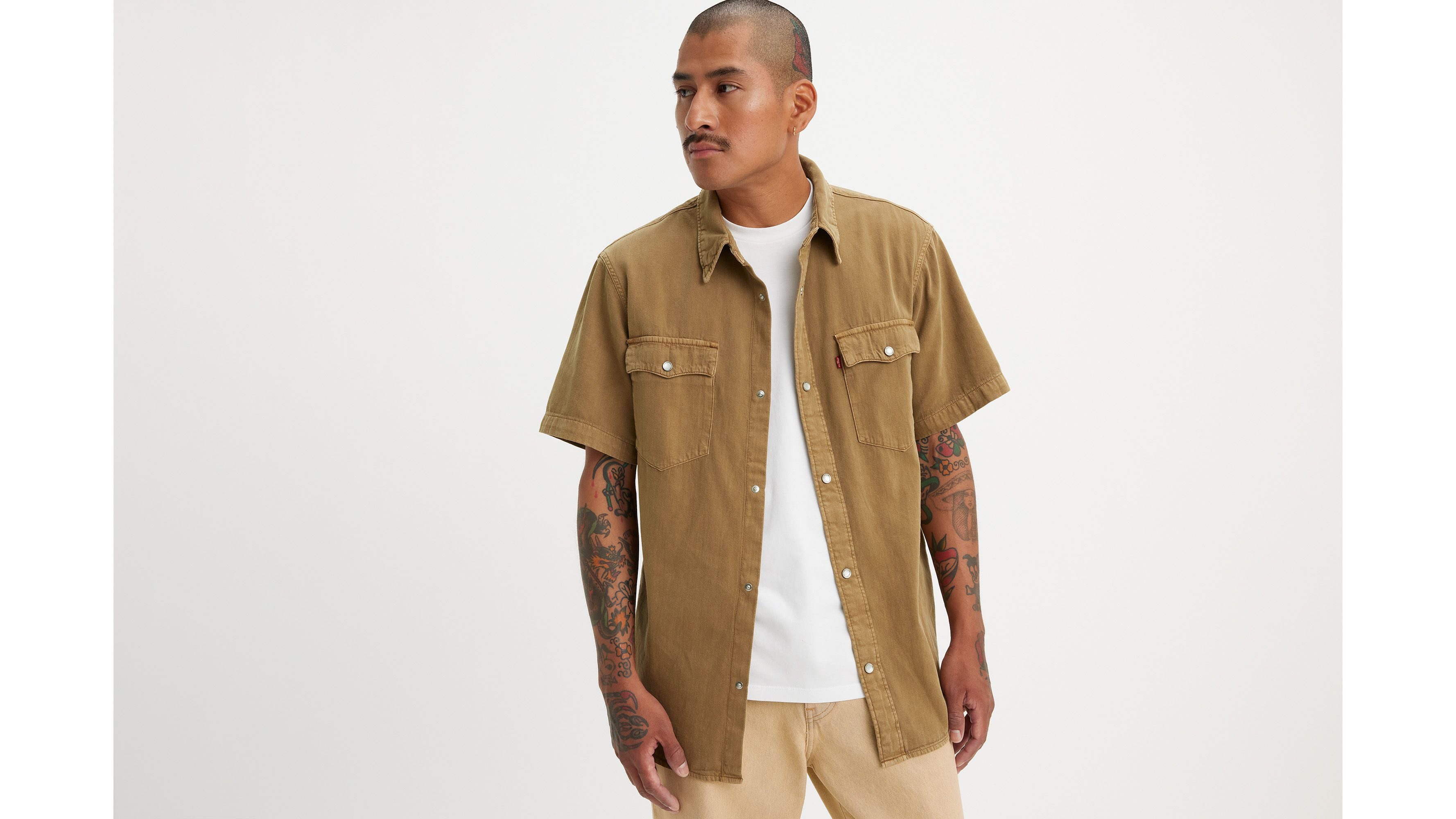 Levi's® Jeans overhemd RELAXED FIT WESTERN