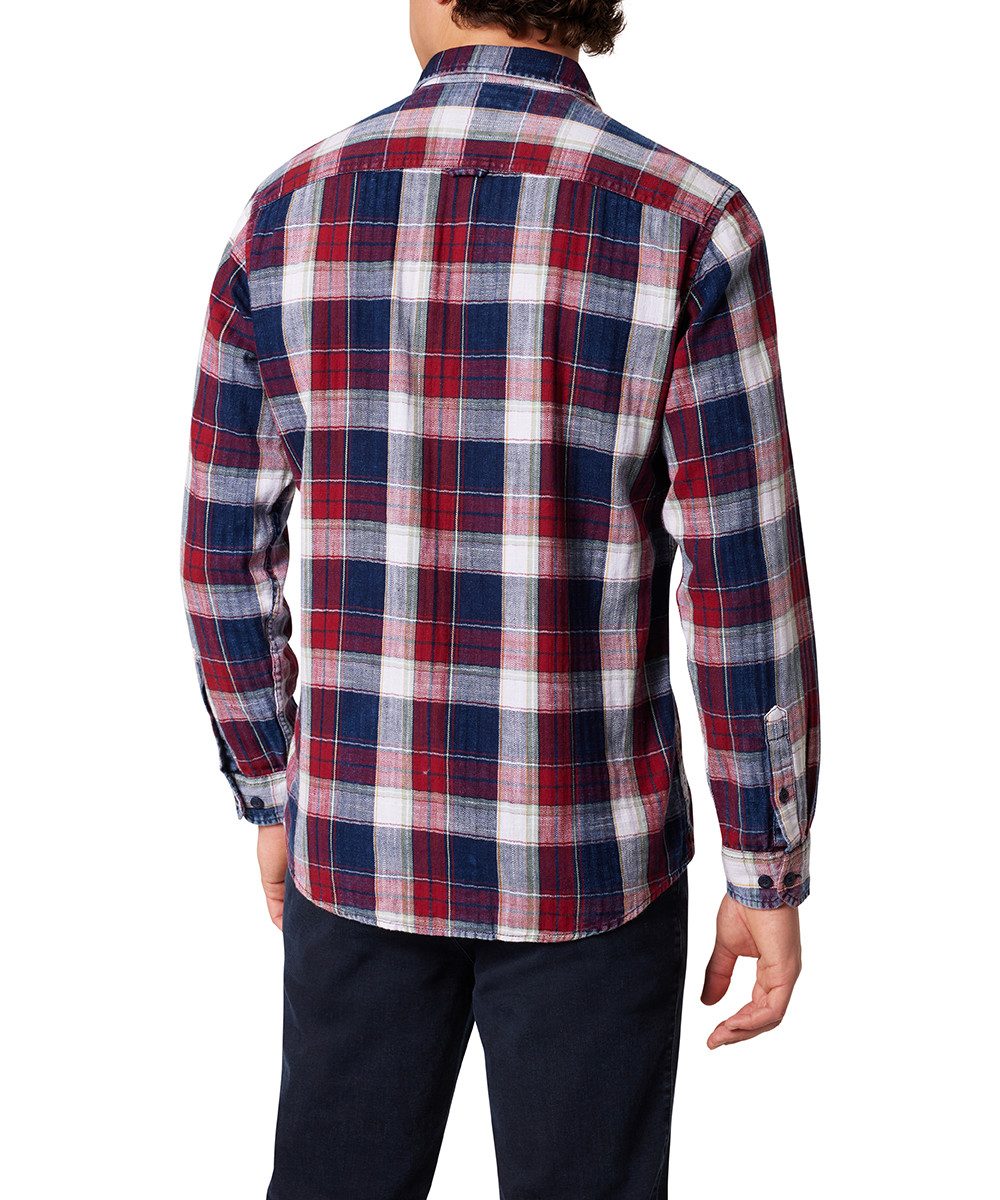 Pioneer Authentic Jeans Overhemd met lange mouwen met geruit patroon