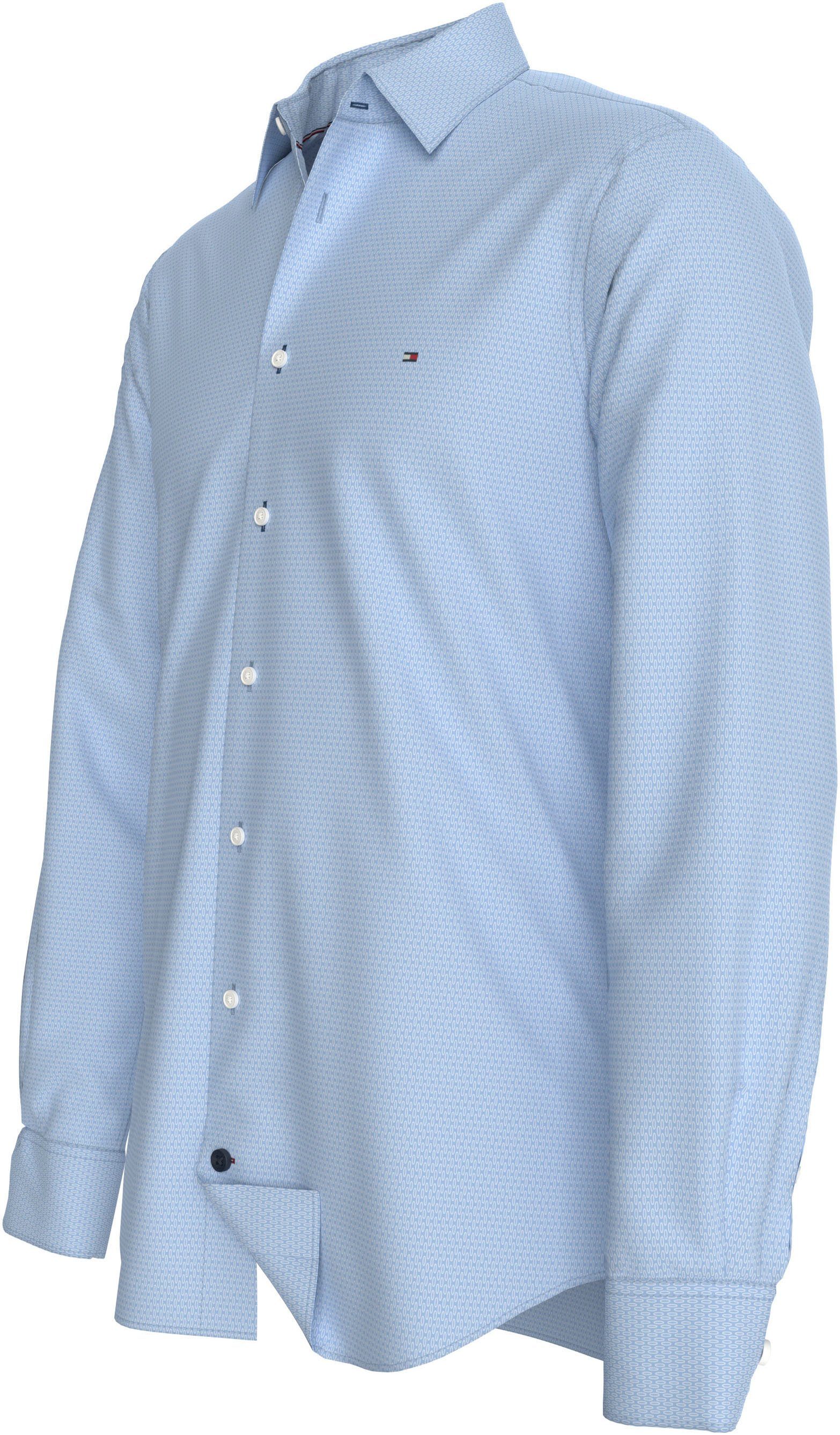 Tommy Hilfiger Businessoverhemd CL STRETCH GEO PRINT SF SHIRT