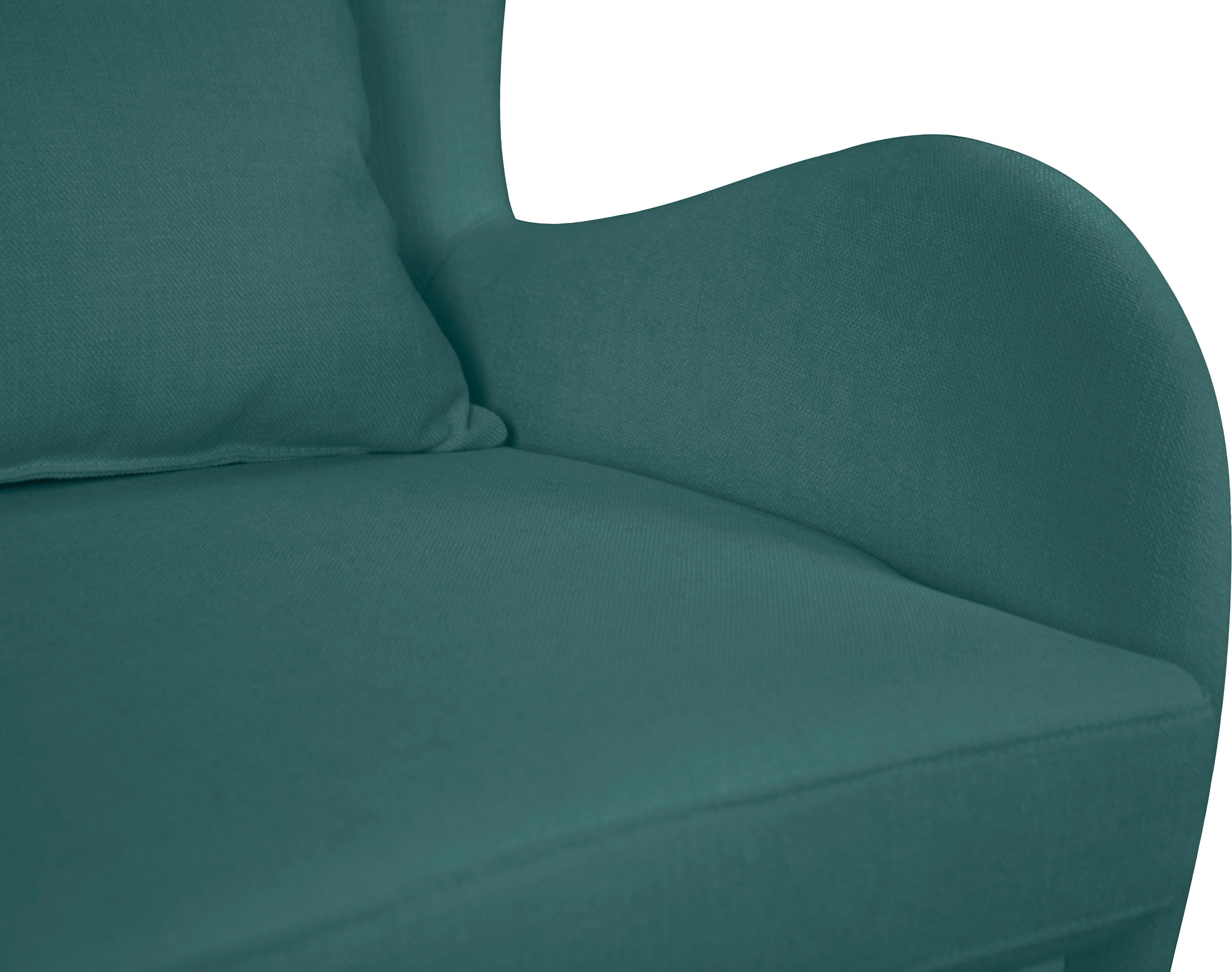 Guido Maria Kretschmer Home&Living Fauteuil Sallito, oorfauteuil, TV-stoel voor woonkamer, ook in velours cord