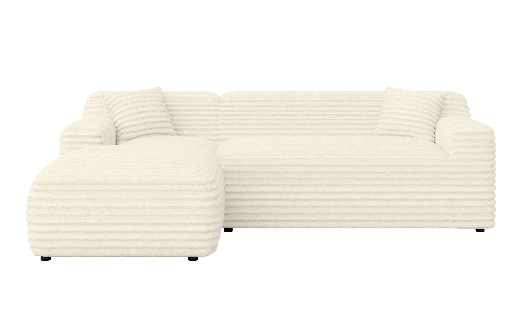 Home affaire Hoekbank LILLIANA Designsofa, L-Form mit Recamiere rechts/links bestellbar L-model