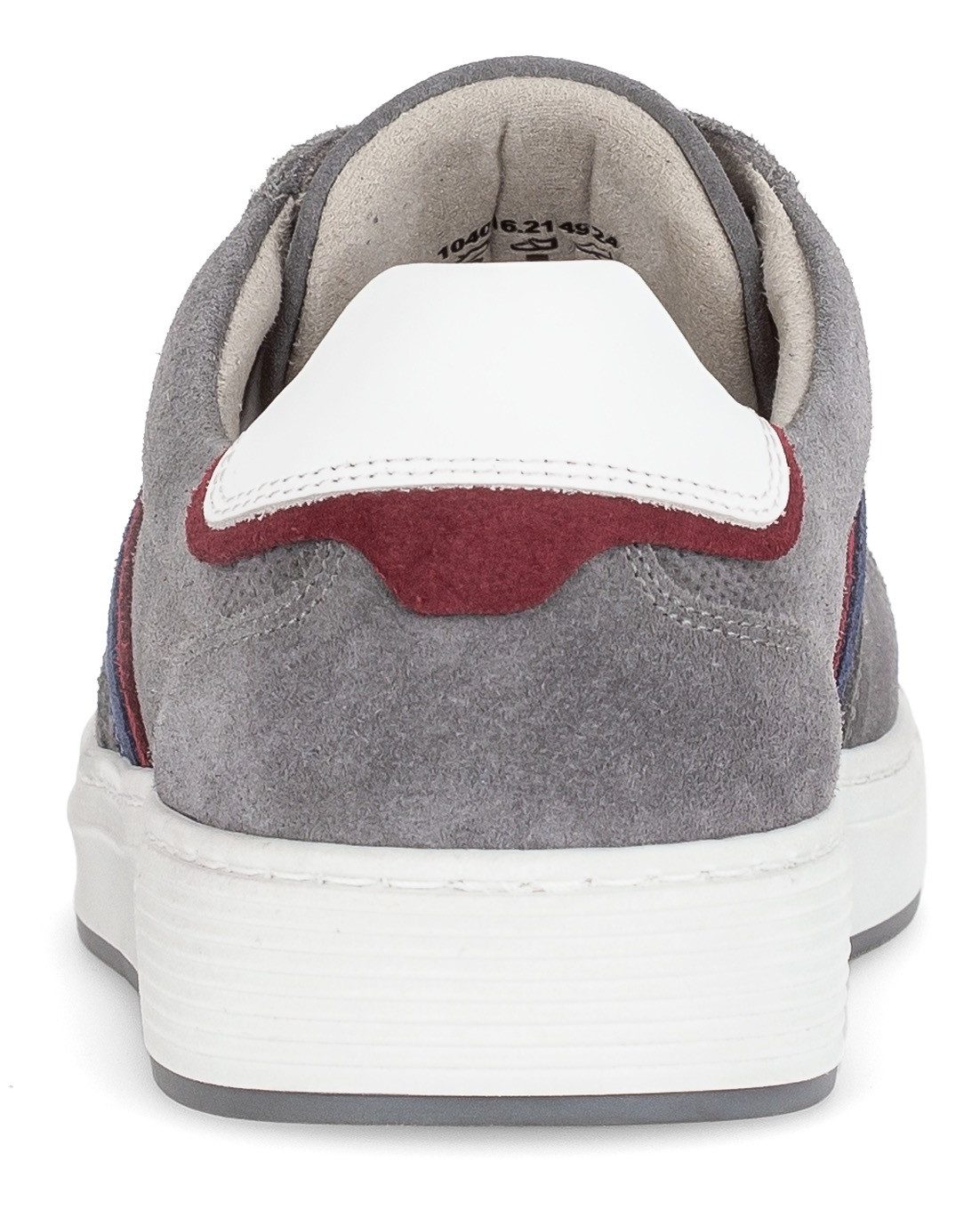 Pius Gabor Sneakers , vrijetijdsschoen, lage schoen, veterschoen met contrastafwerking, breedte g