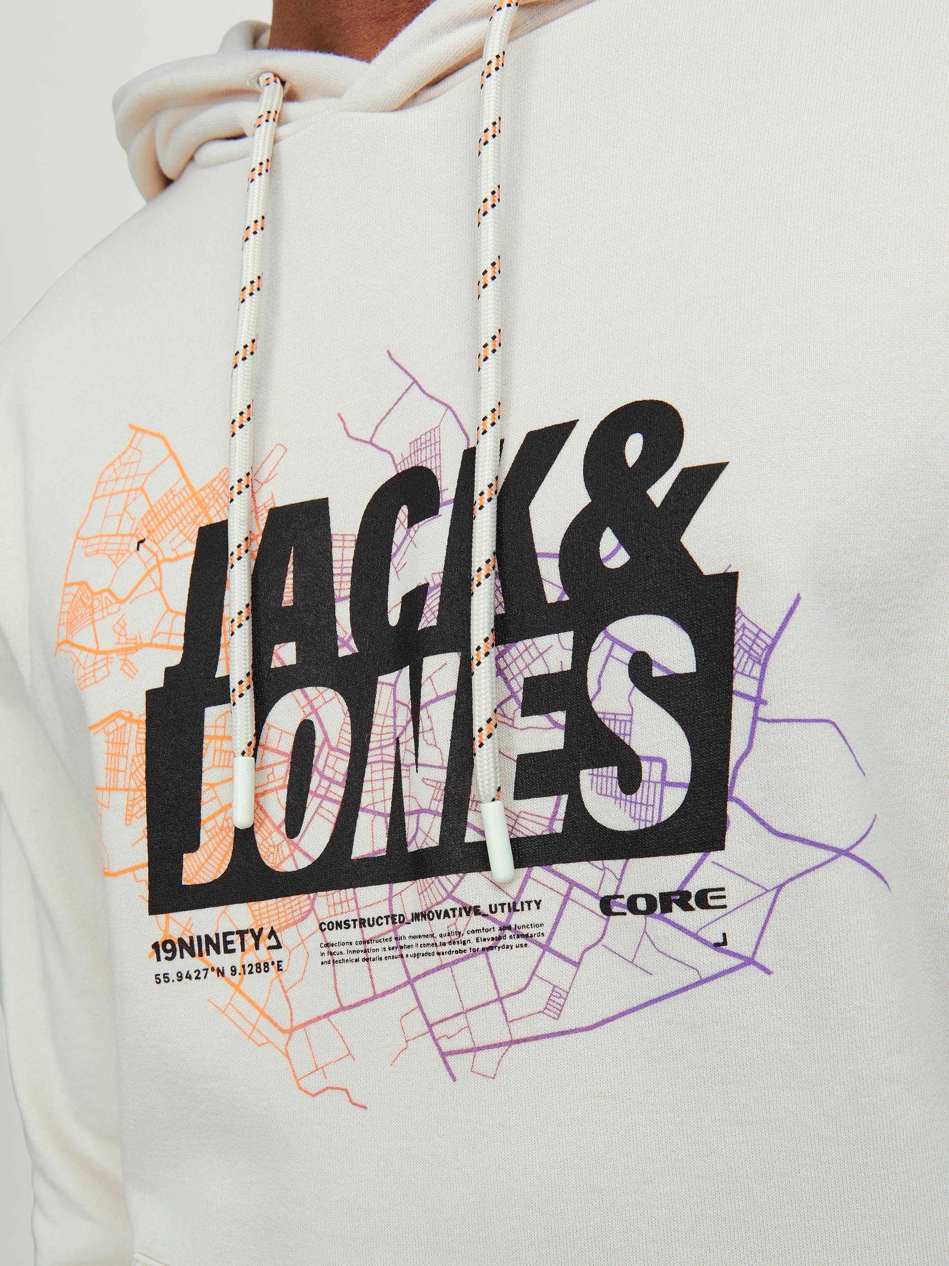 Jack & Jones Hoodie JCOMAP LOGO SWEAT HOOD SN