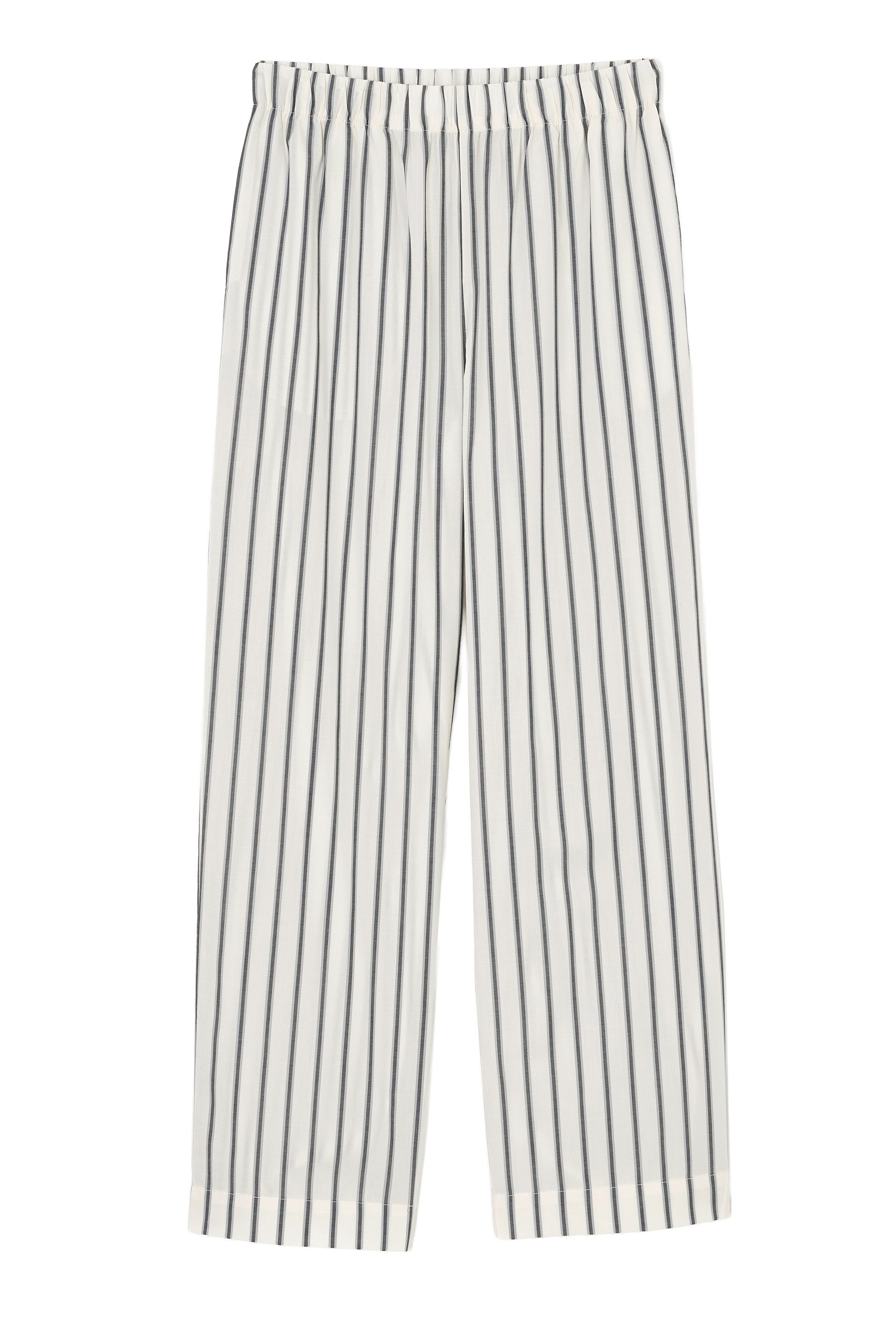 Marc O'Polo Loungebroek Mix & Match Poplin met brede, elastische band en rechte pijp