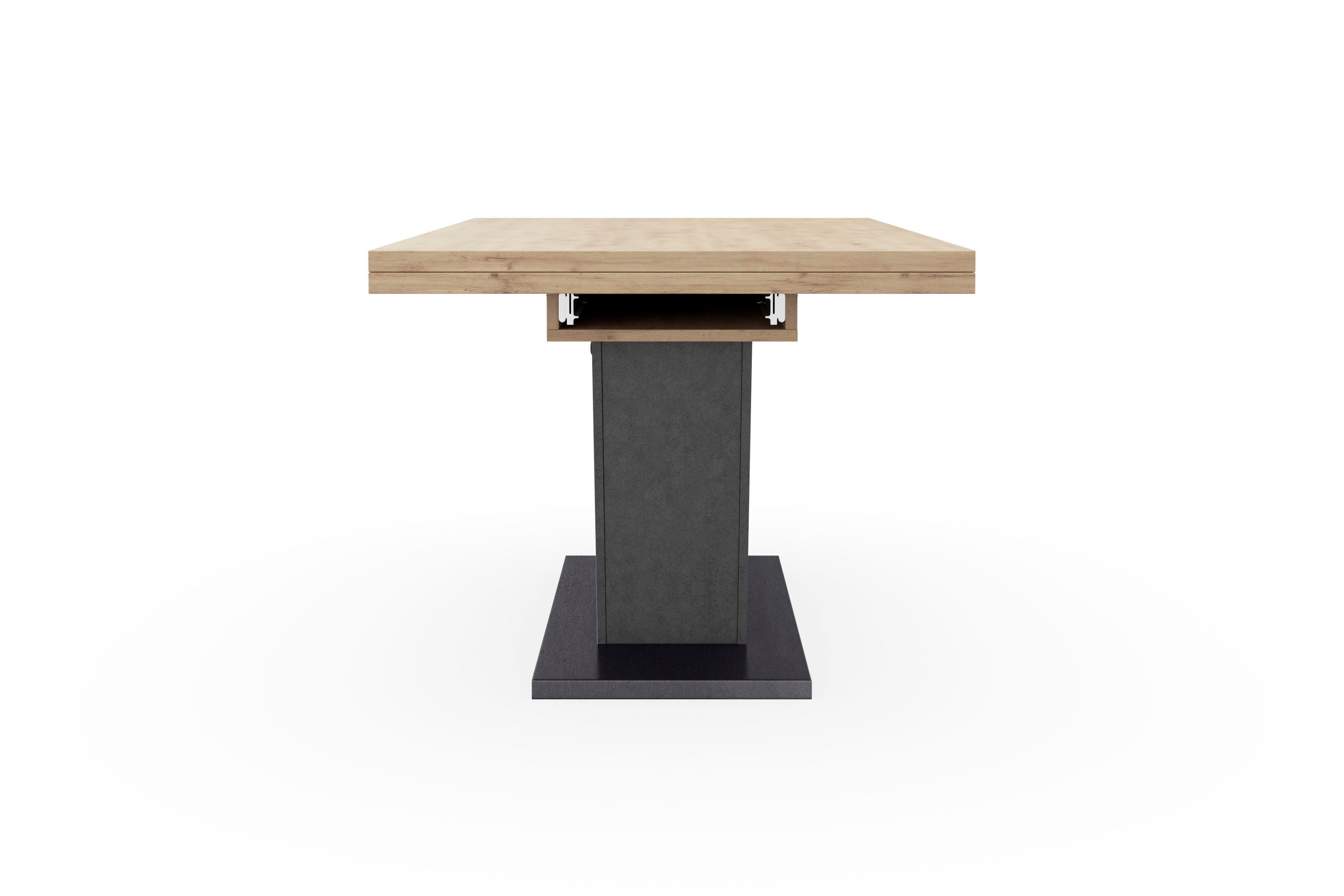 Mäusbacher Eettafel Comfort tafel TOPSELLER! Mäusbacher eettafel met V-frame en bodemplaat