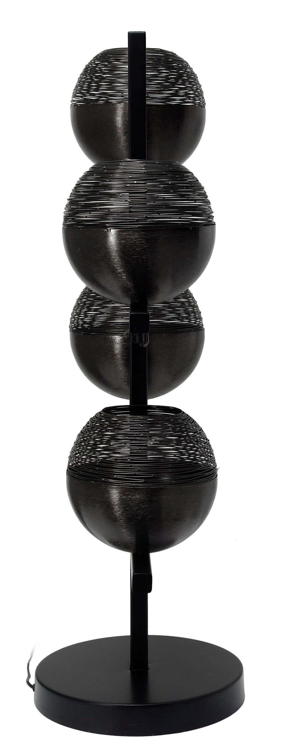 Kayoom Staande lamp Vloerlamp Eclipse 125 Handgemaakt, met vier ronde lichtlichamen, van ijzer (1 stuk)