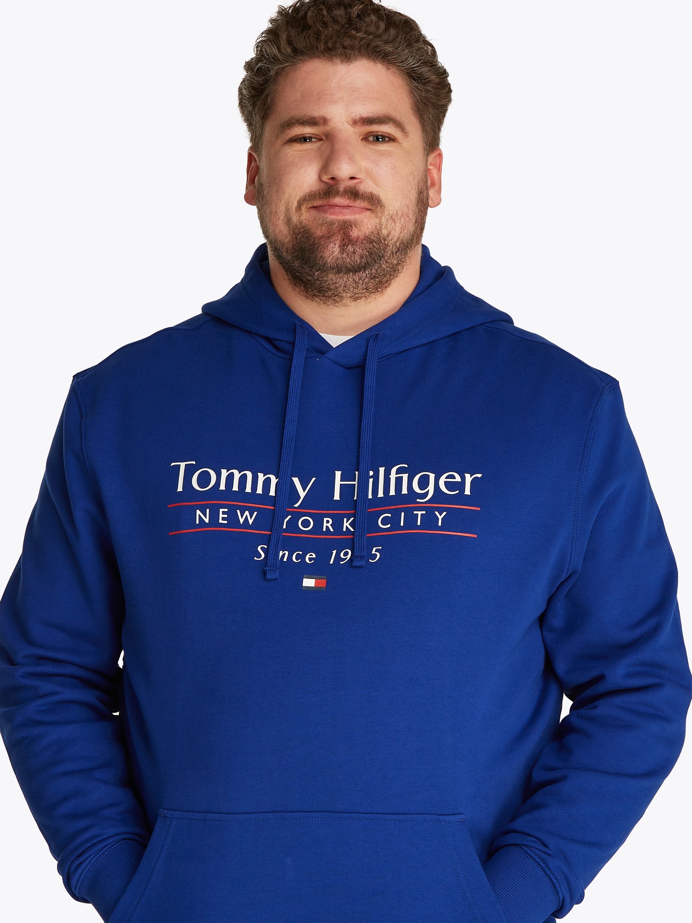 Tommy Hilfiger Hoodie BT-HILFIGER CENTER STACK HOODY-B
