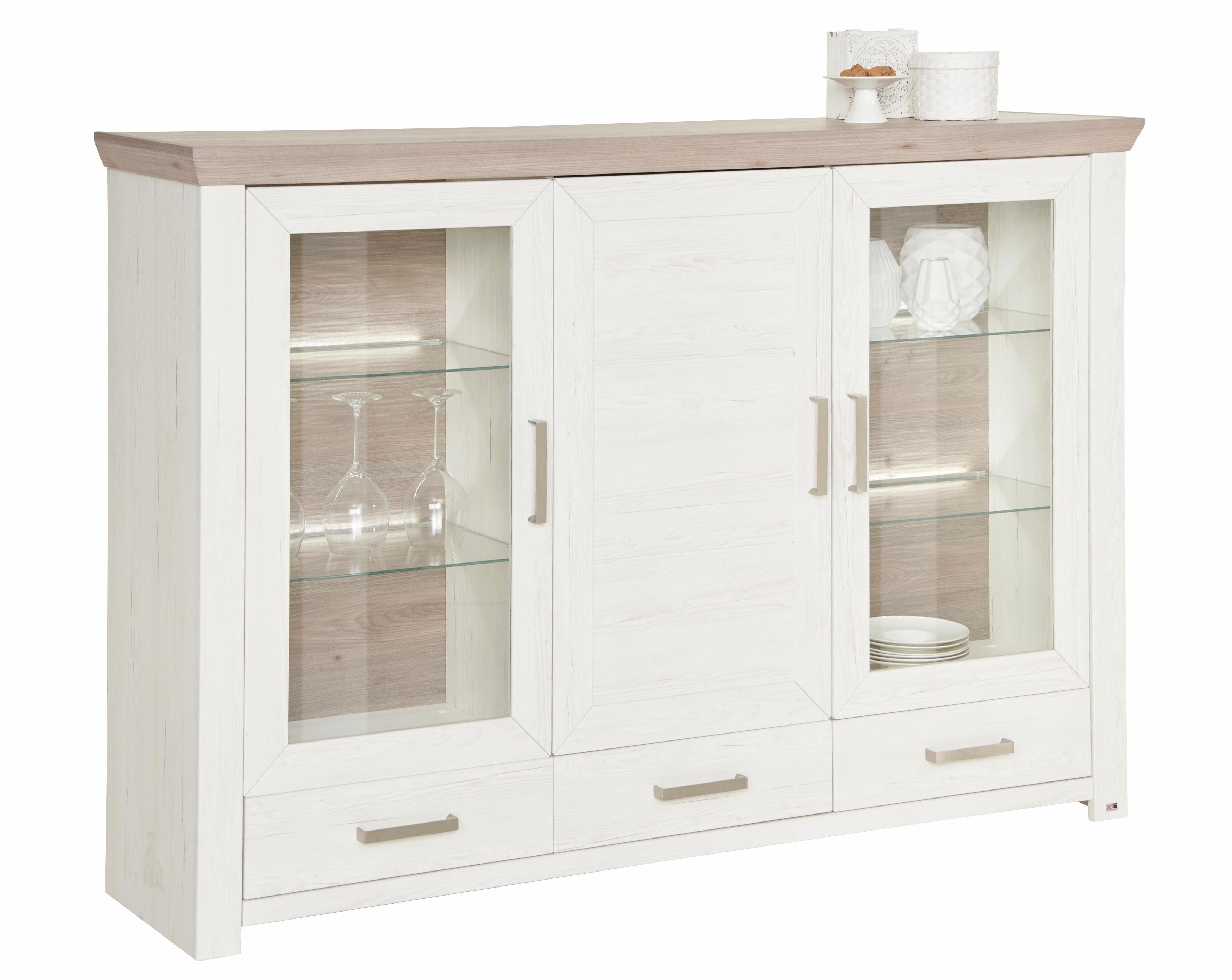 set one by Musterring Highboard York Type 57, breedte 184 cm