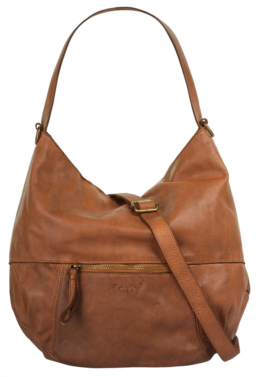 Forty Degrees Shopper echt leer, made in italy