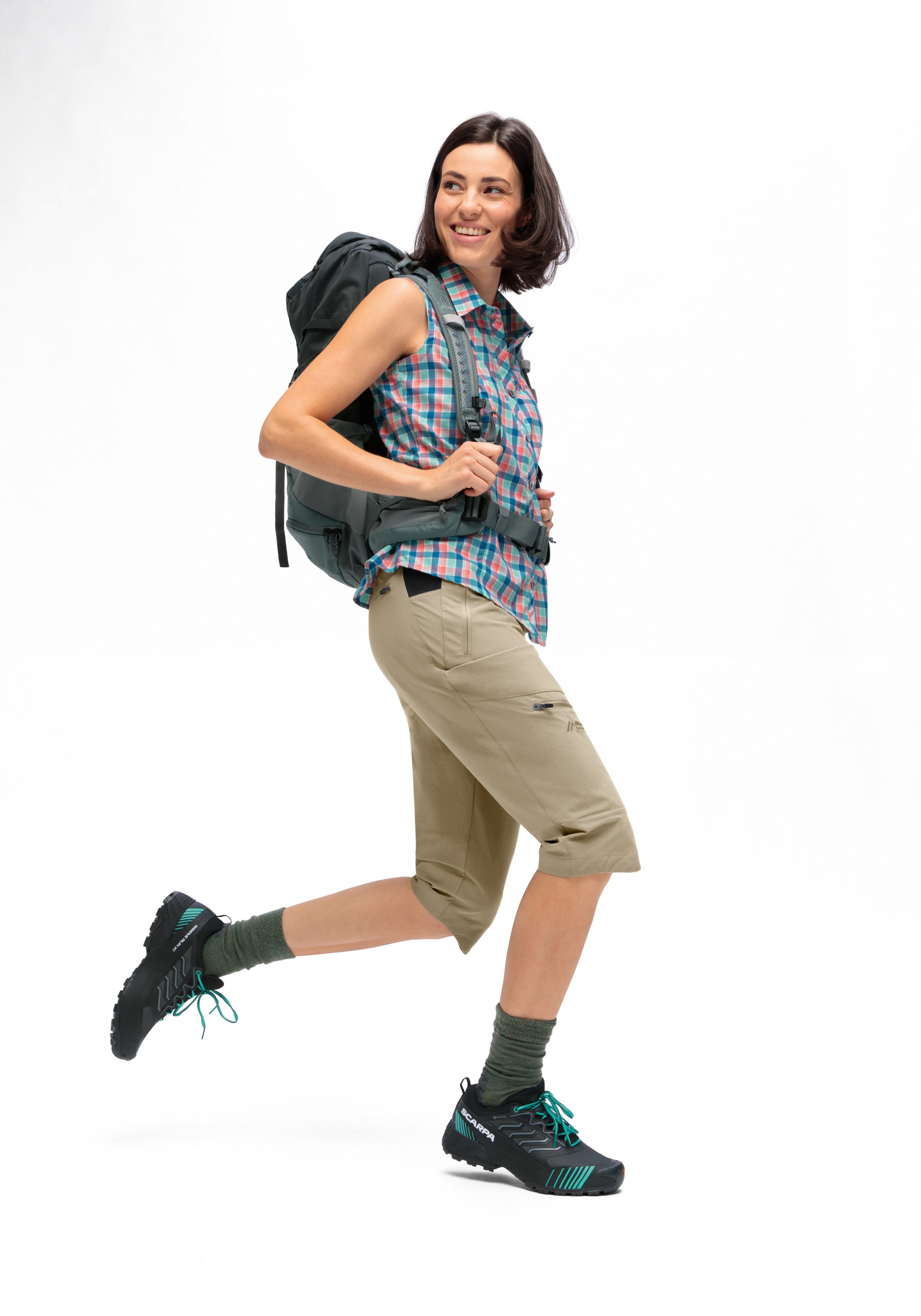 Maier Sports Outdoorbroek Inara slim Capri Vario