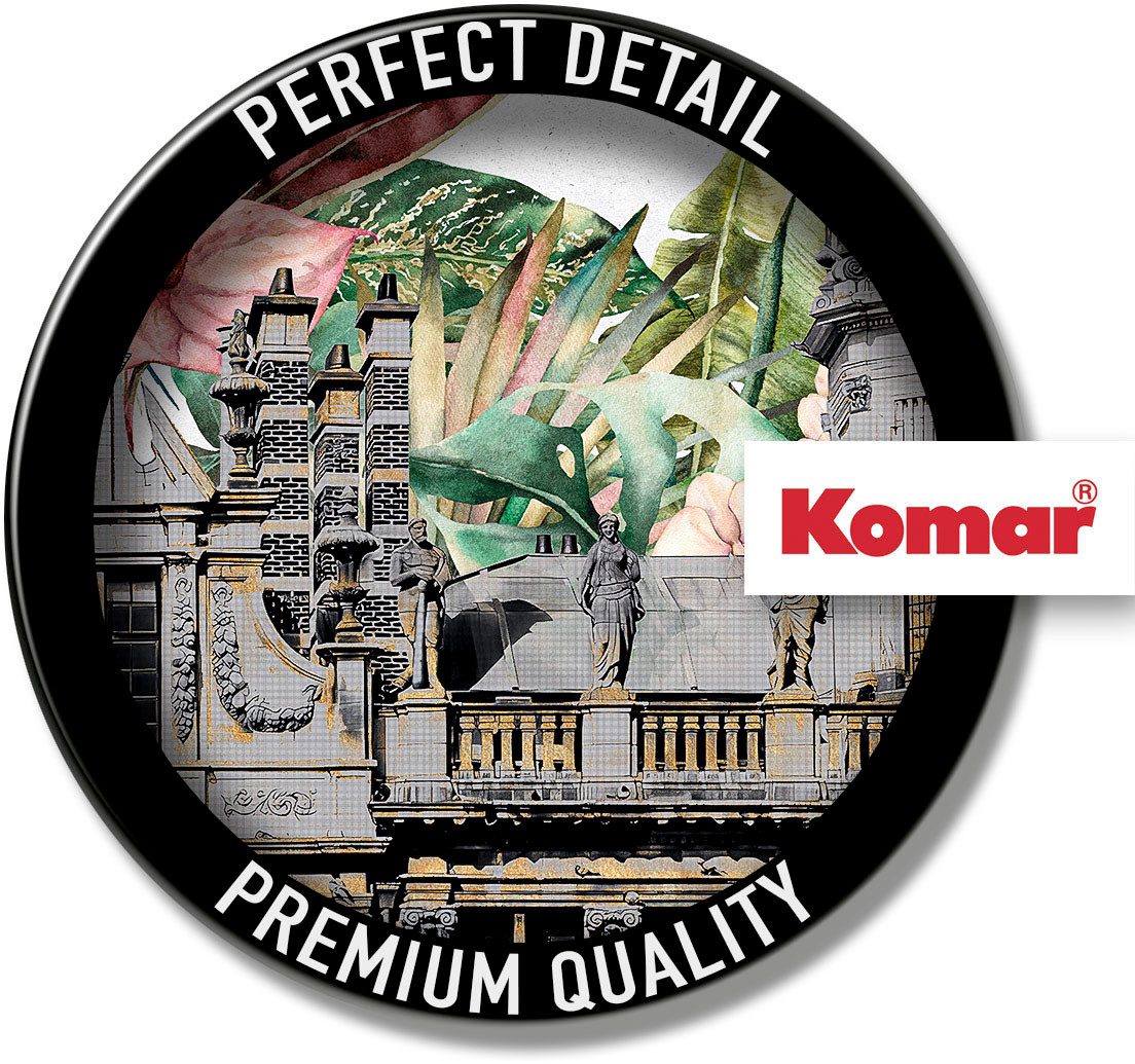 Komar Fotobehang Digitale print vlies - Tropical Palace - Afmeting 300 x 250 cm (1 stuk)