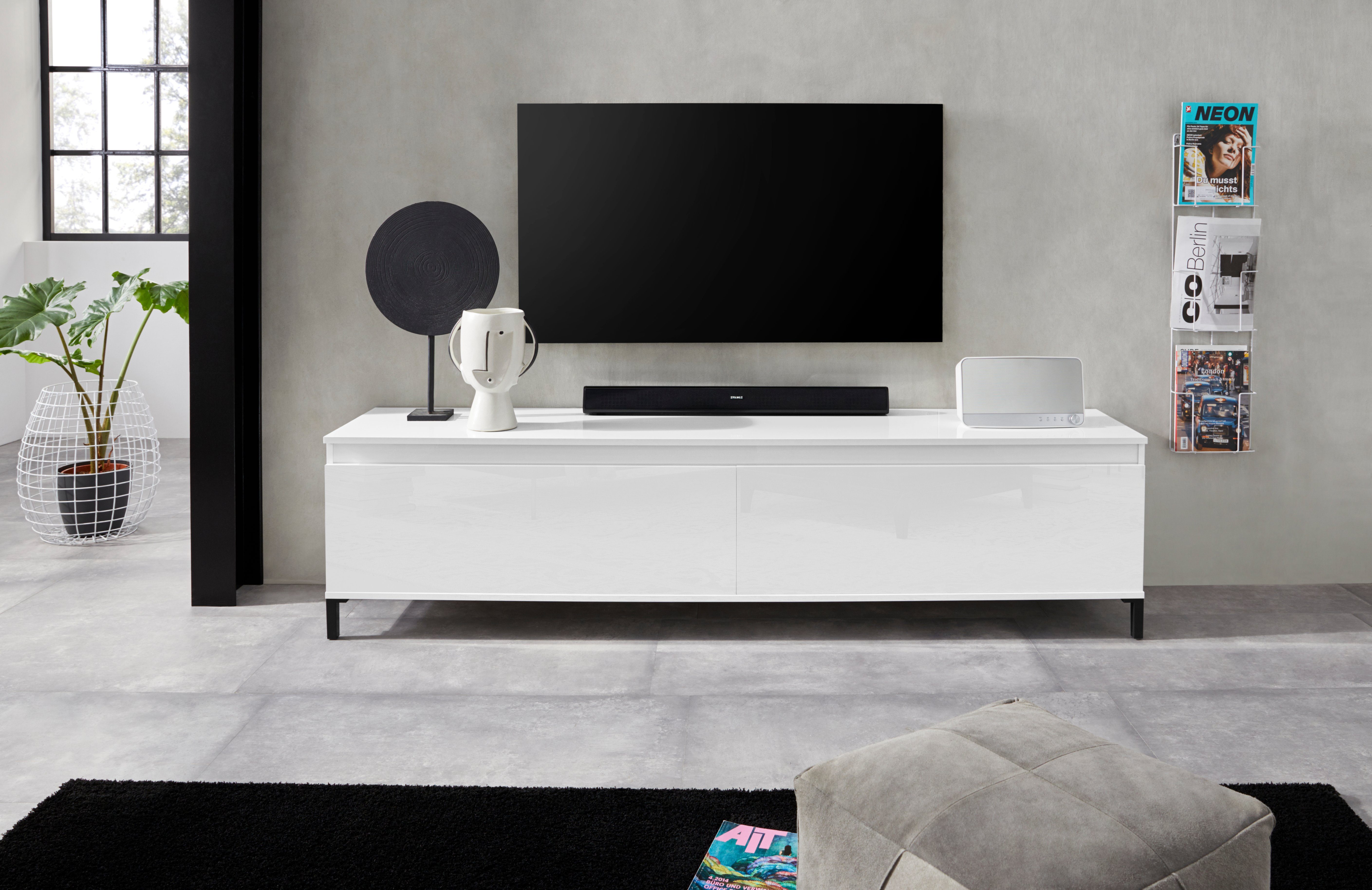 INOSIGN Tv-meubel Genio Breedte 200 cm, met omkeerbare strook