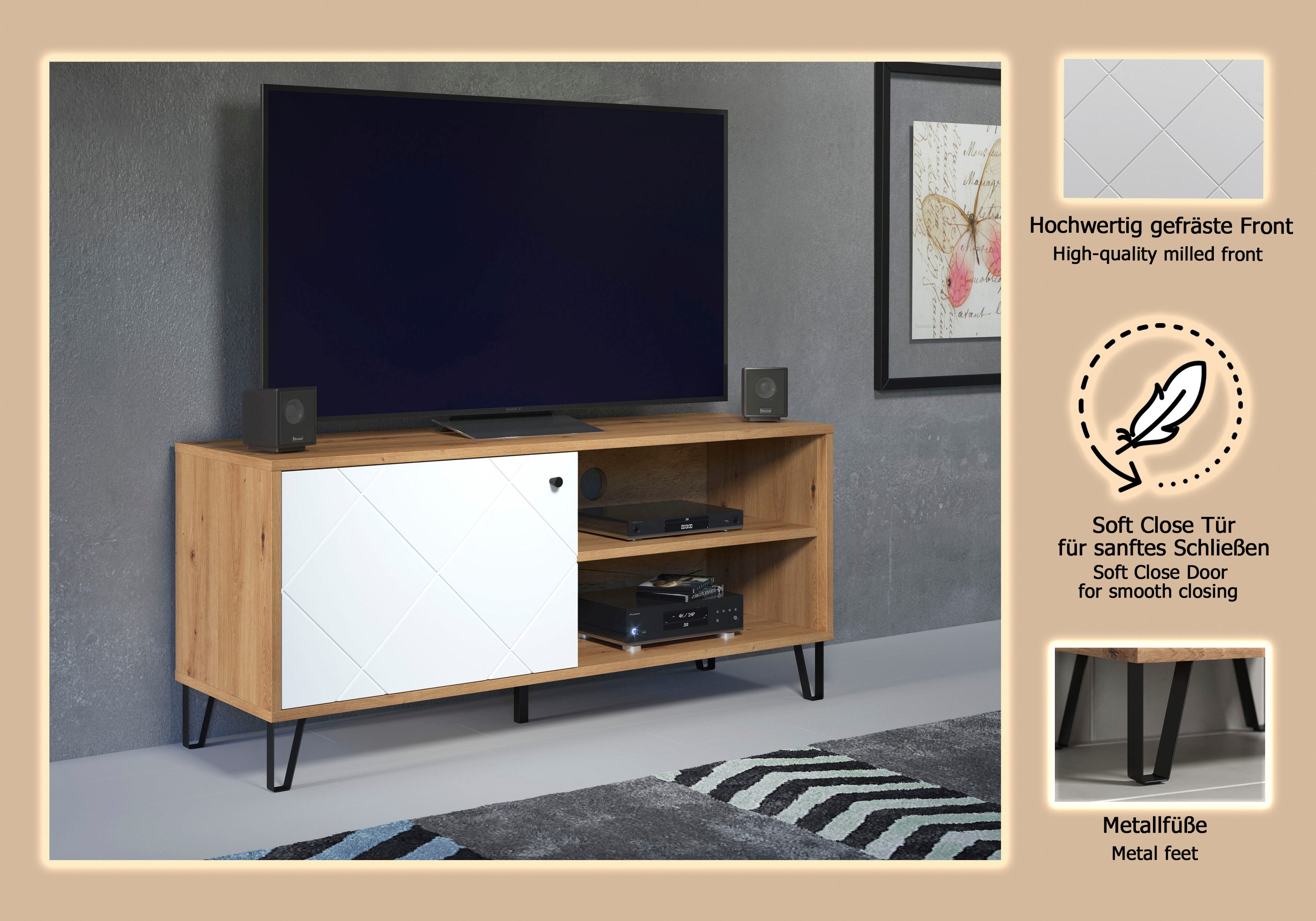 Places of Style Tv-meubel Tarragona TV-kast