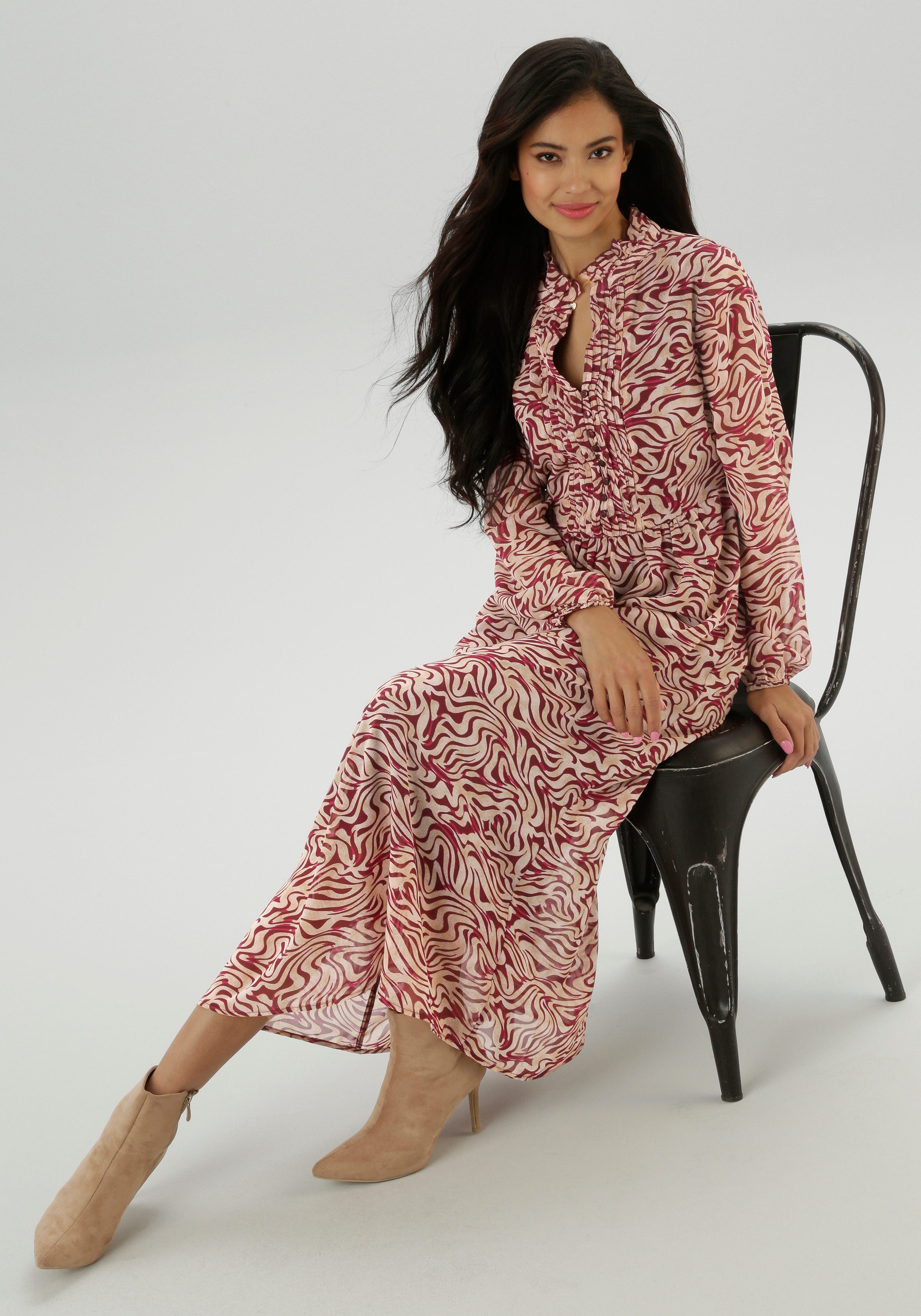 Aniston SELECTED Maxi-jurk