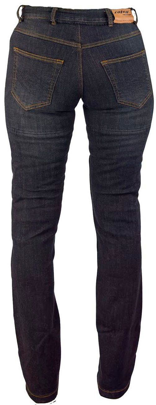 roleff Motorbroek Aramide dames motorjeans met knie- en heupbescherming