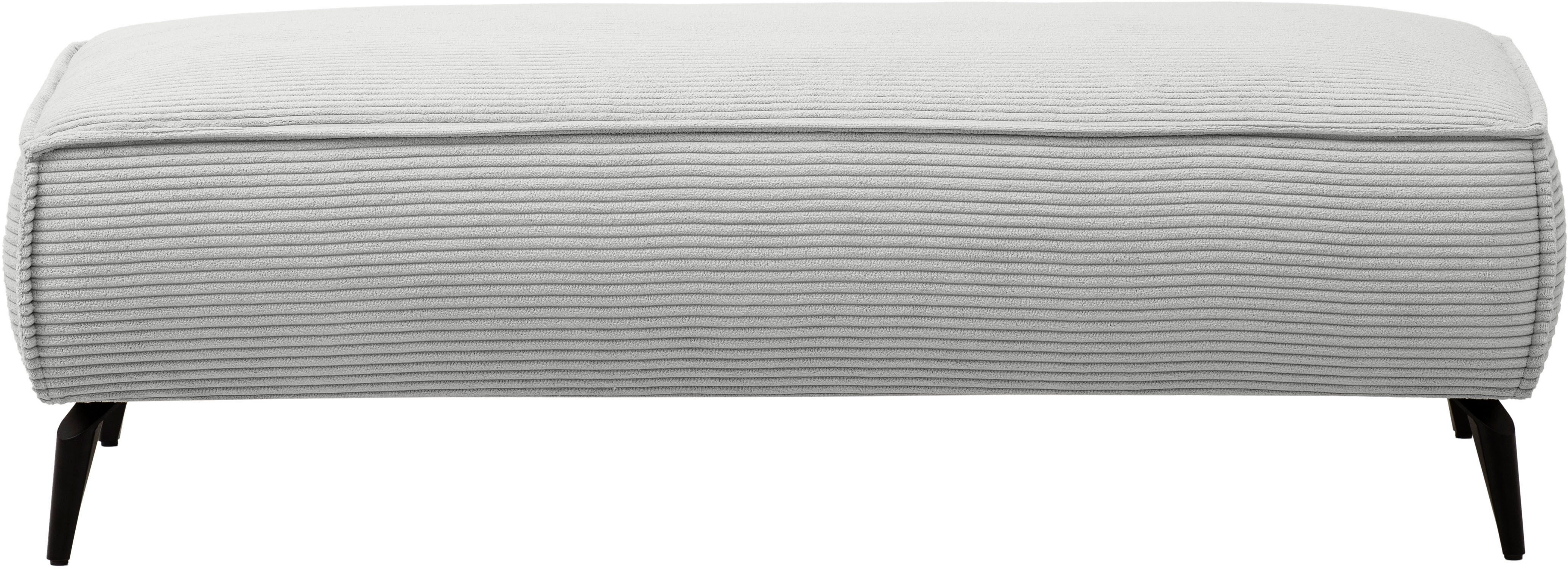 andas Zithoek TVINNU, Polsterecke L-Form, Schlaffunktion, met Hocker (set, 2-delig)