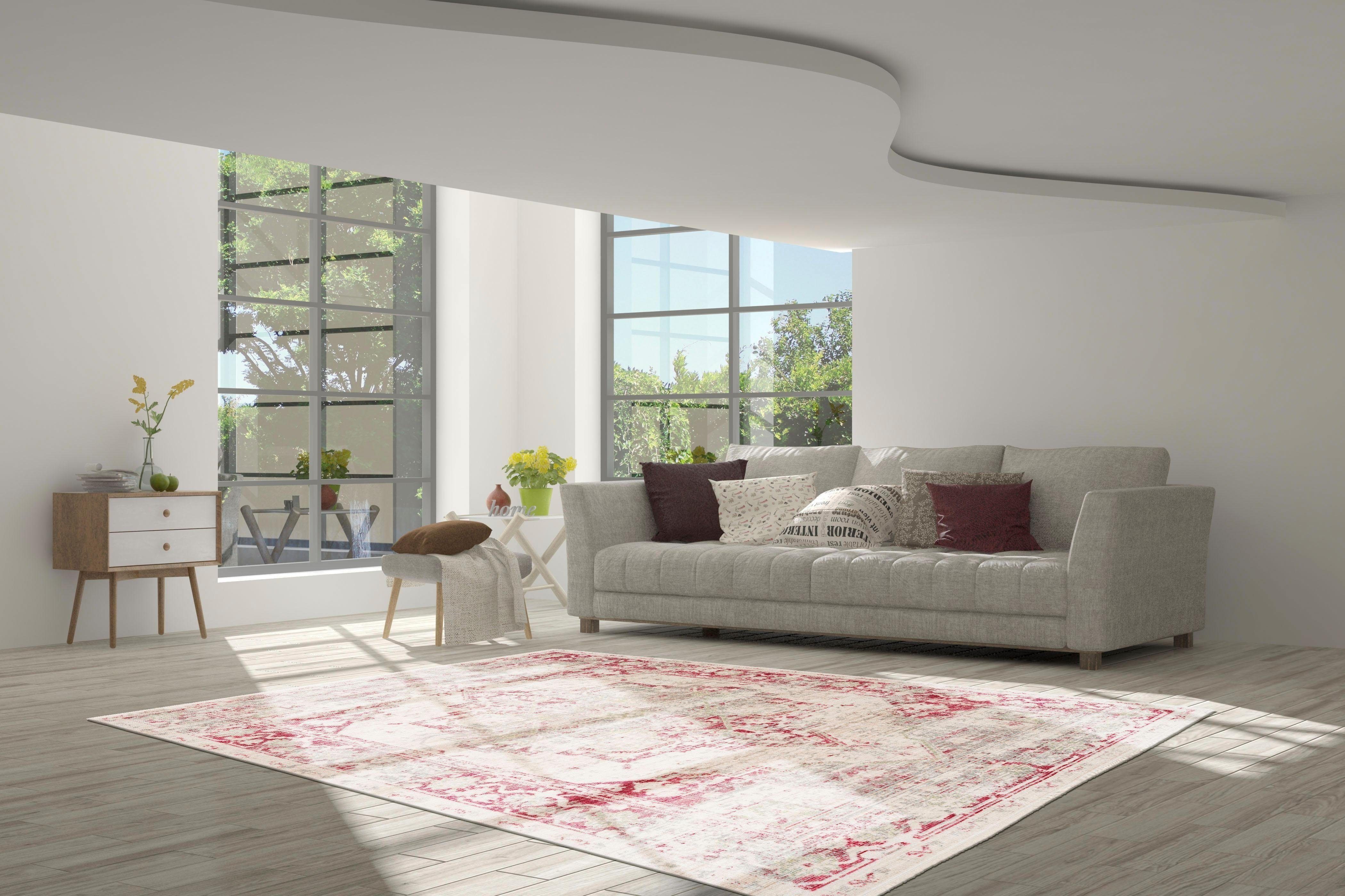 calo-deluxe Vloerkleed Rossa 900 Vintage-look, woonkamer