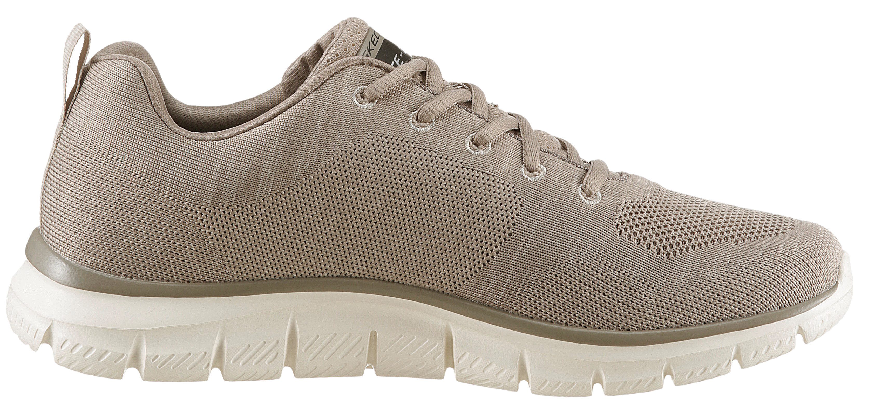 Skechers Sneakers TRACK Vrijetijdsschoen, lage schoen, veterschoen met gewatteerde binnenzool