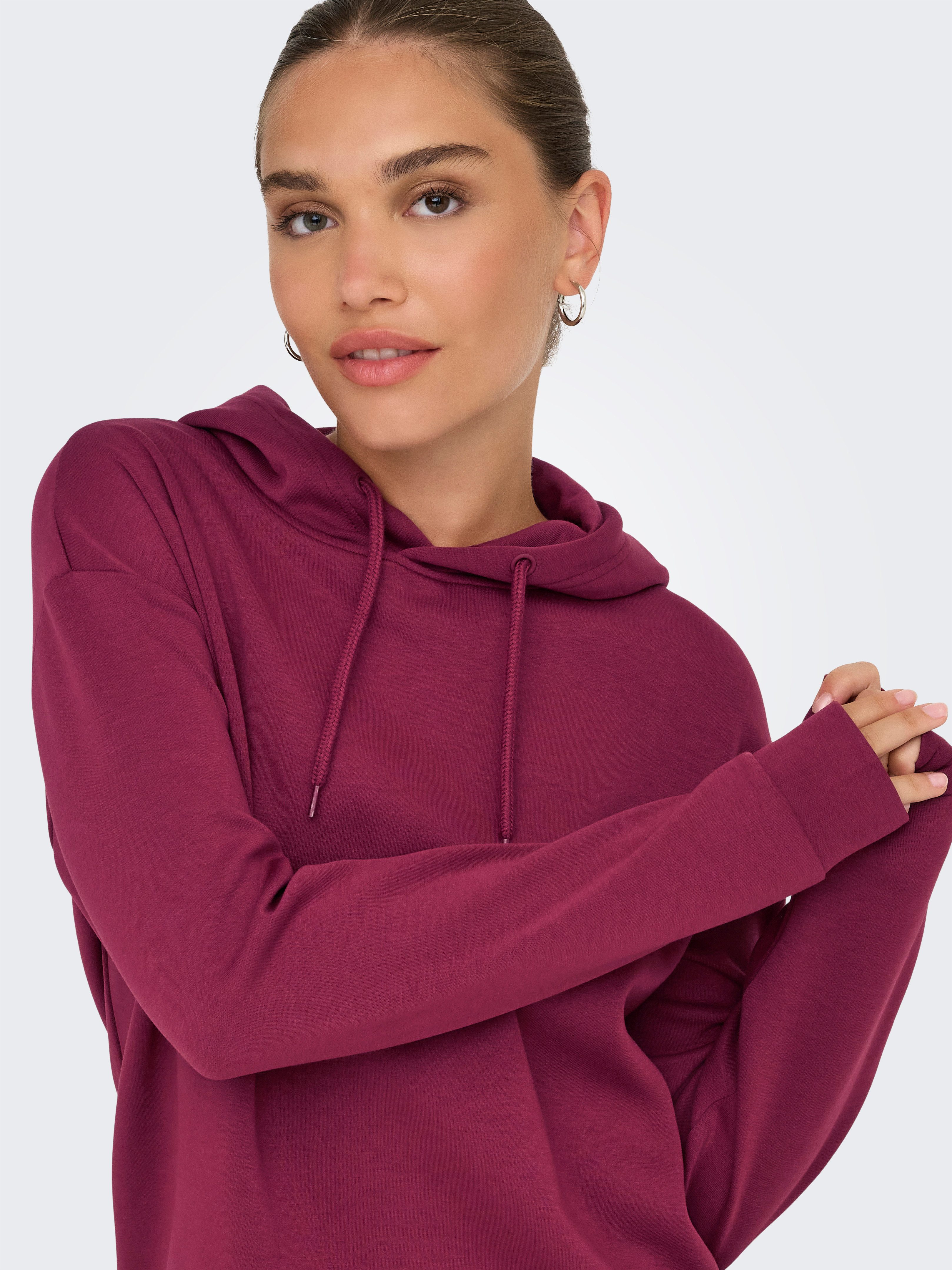 Only Play Hoodie ONPLOUNGE LS HOOD SWEAT - NOOS