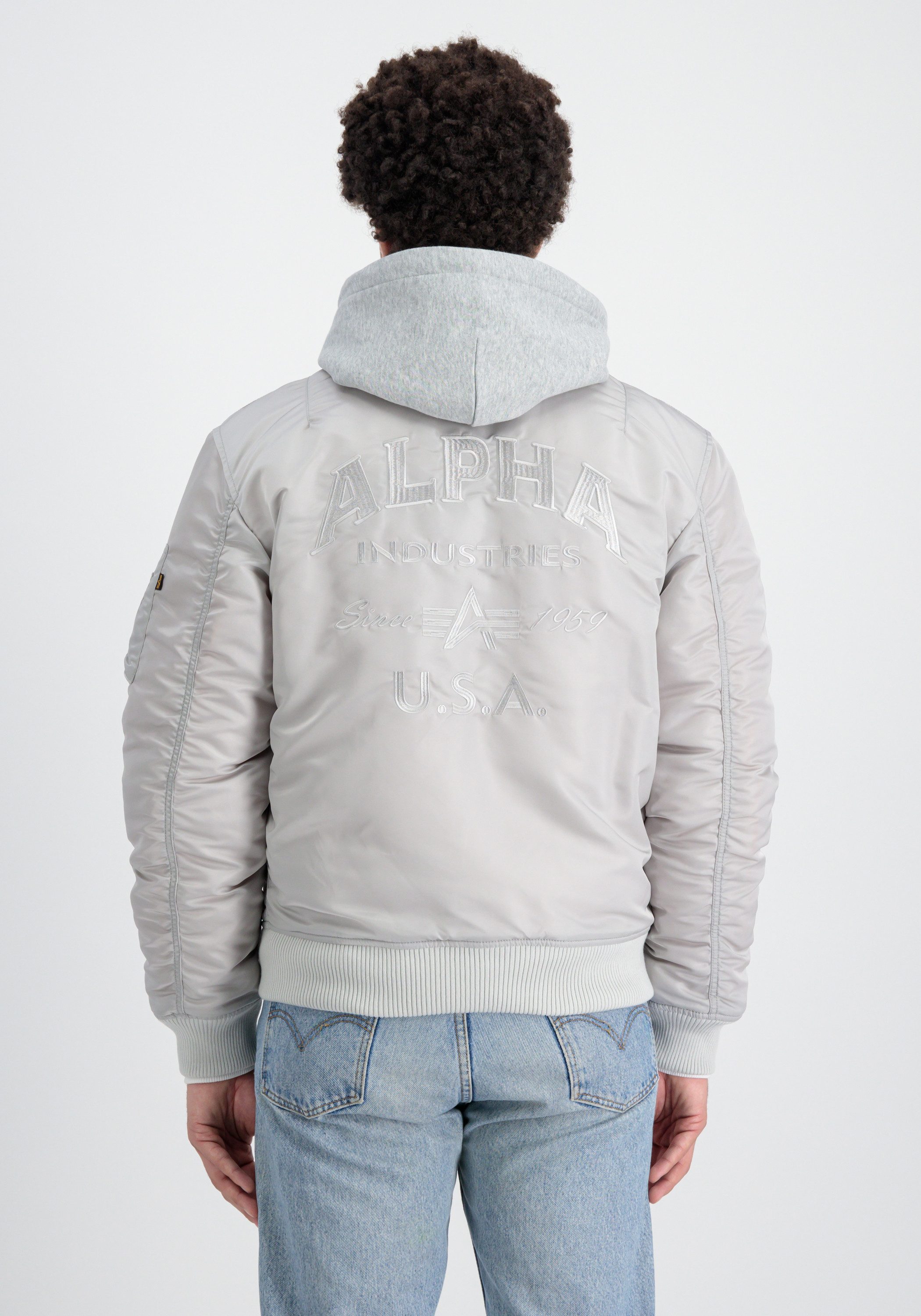 Alpha Industries Bomberjack Alpha Industries Mannen - Bomberjacks MA-1 Zip Kap Achter EMB