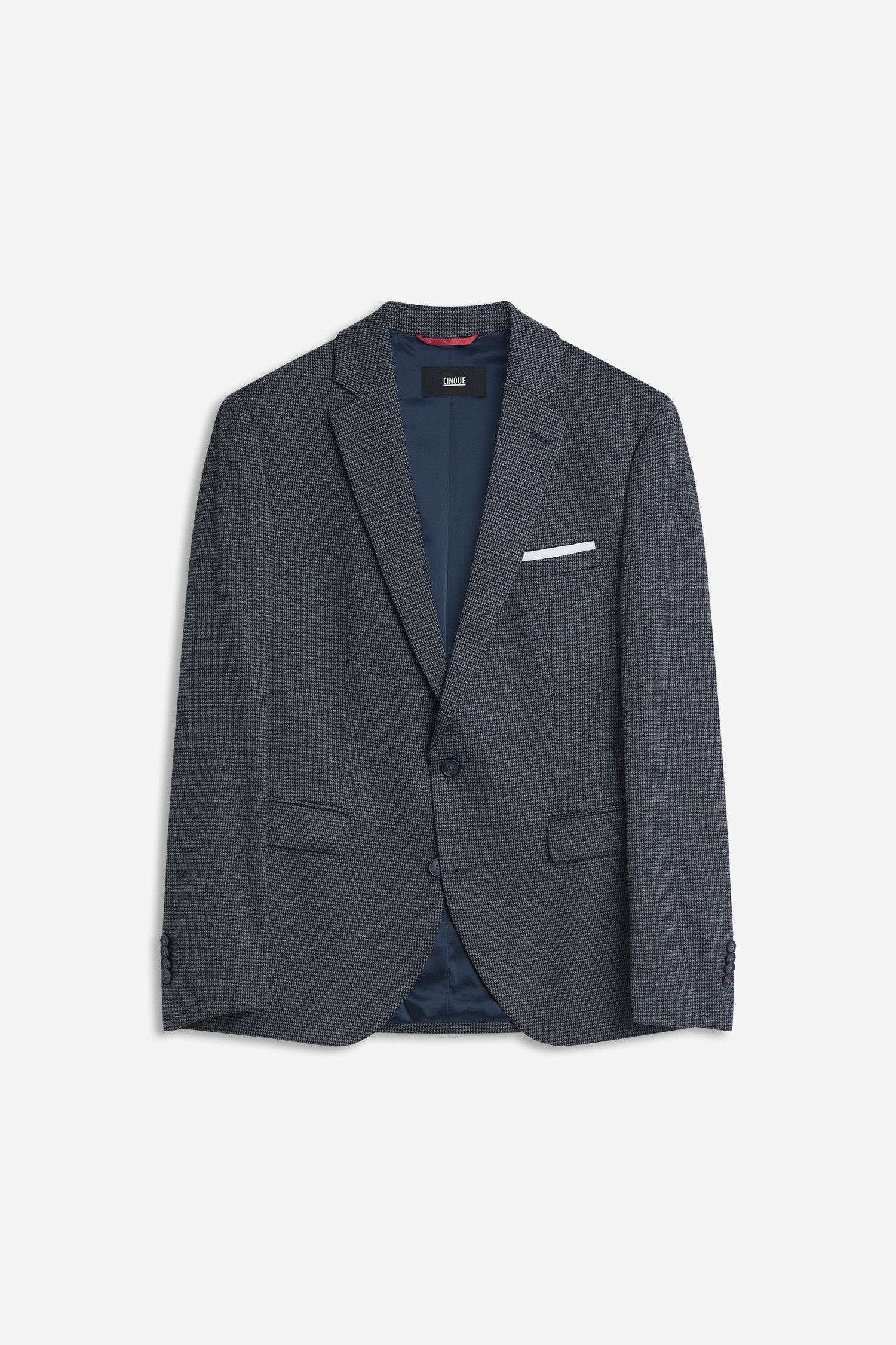 Cinque Mix & match colbert CIDATA in discreet patroon