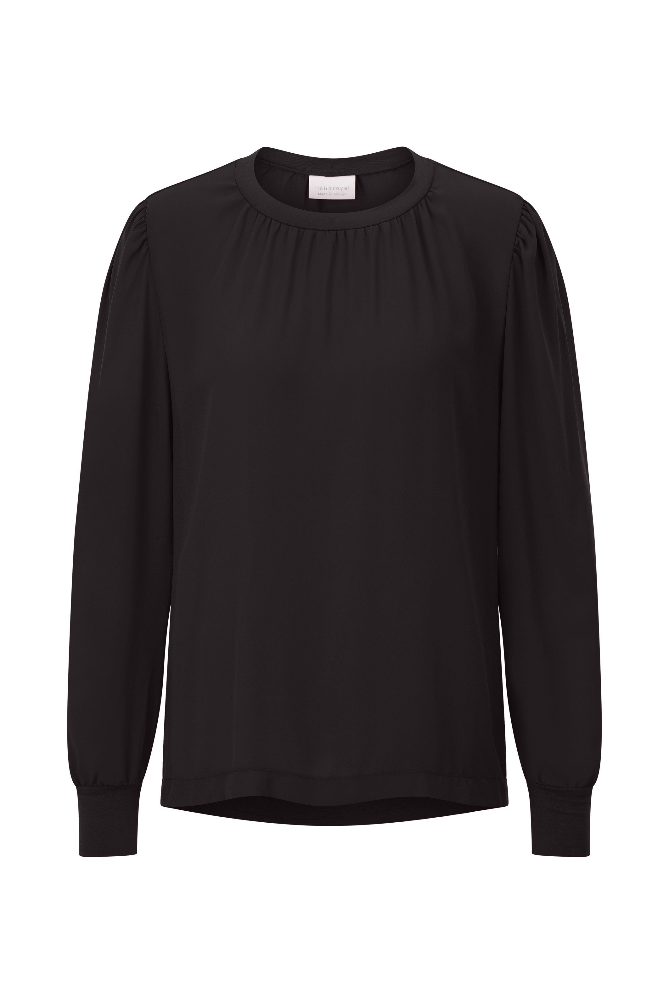 Rich & Royal Blouse met lange mouwen Met mouwboorden