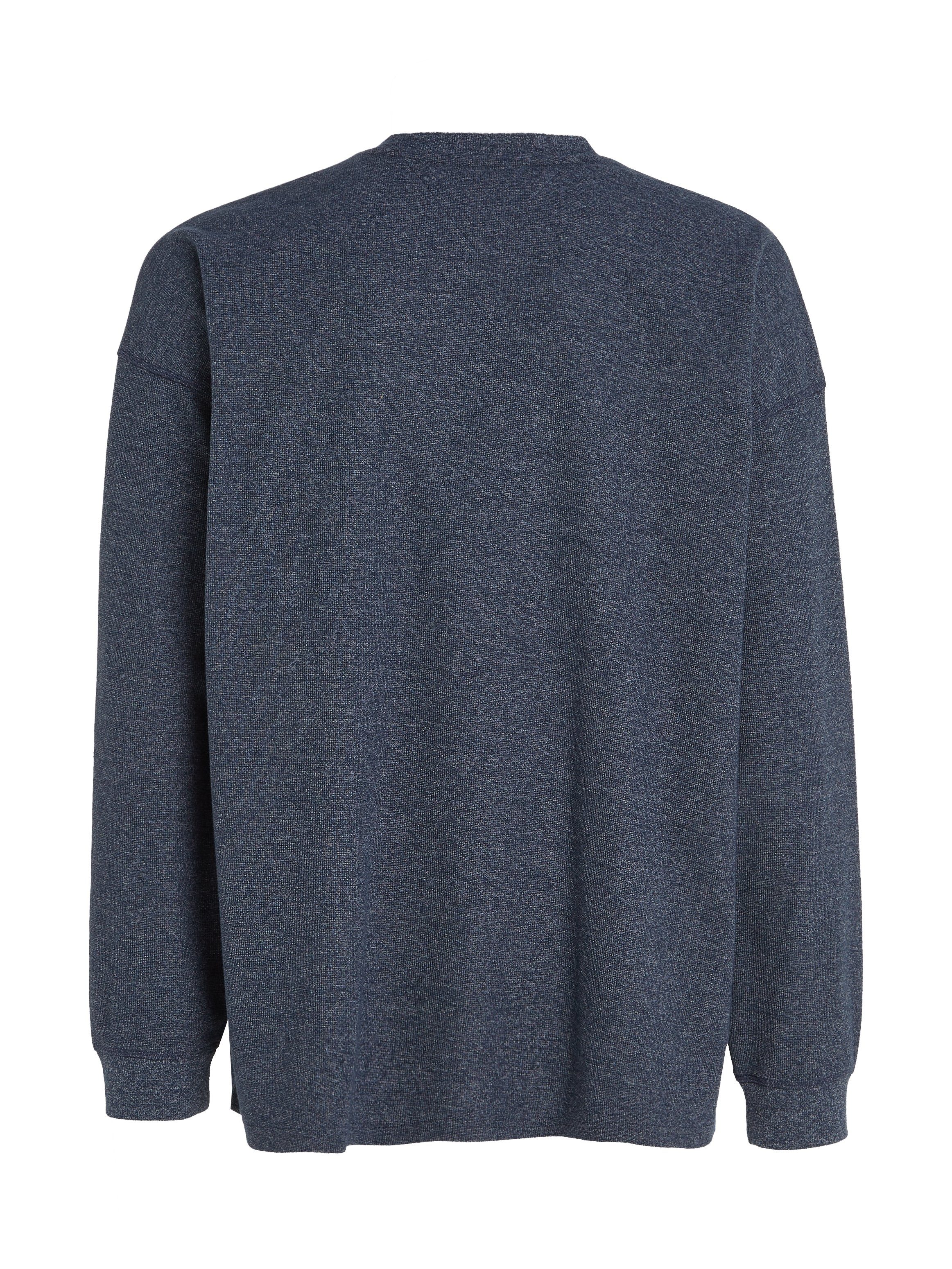 TOMMY JEANS Shirt met lange mouwen TJM RLX WAFFLE SNIT TEE