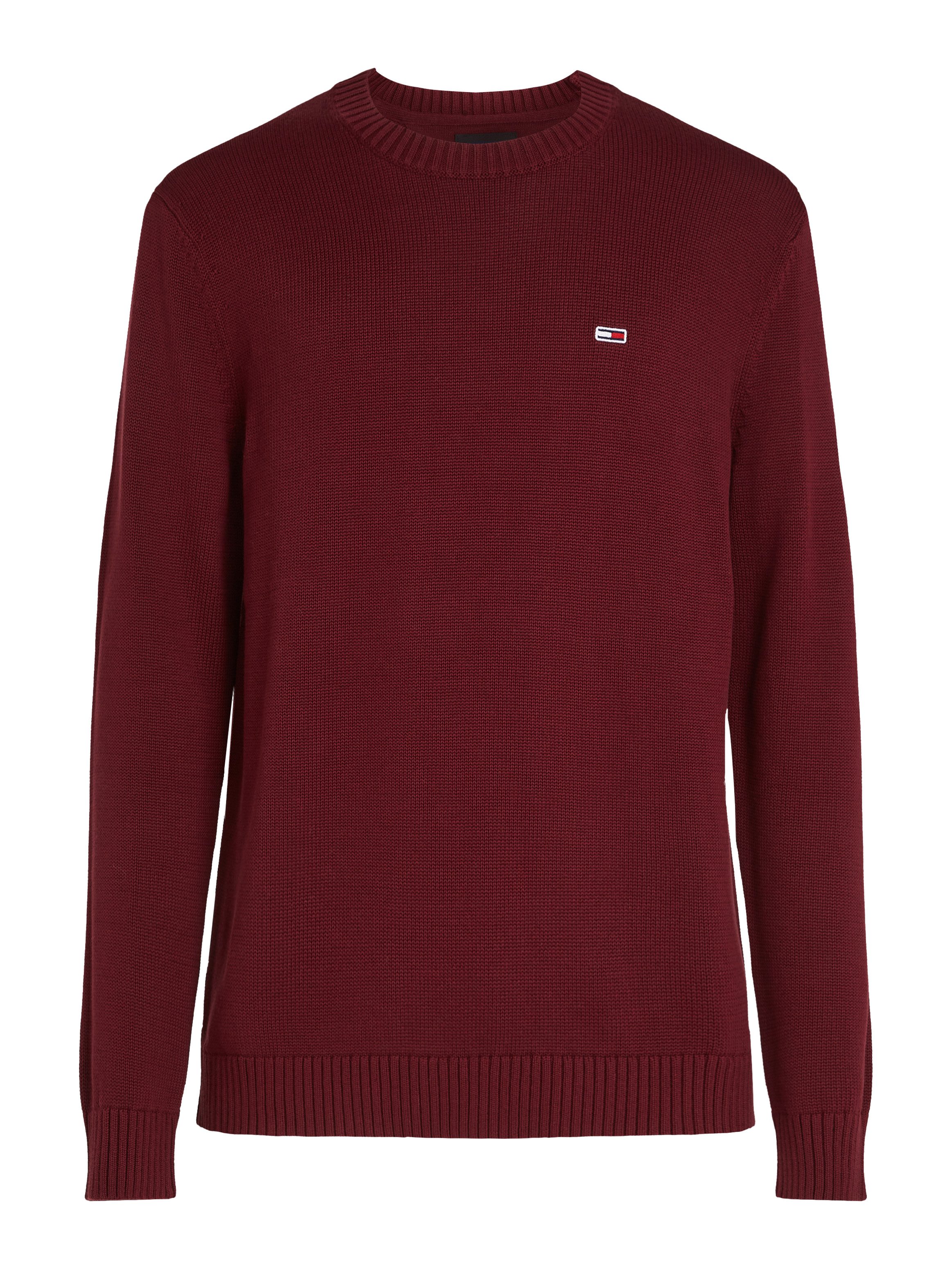 TOMMY JEANS Gebreide trui TJM SLIM ESSNTLS C-NECK SWEATER
