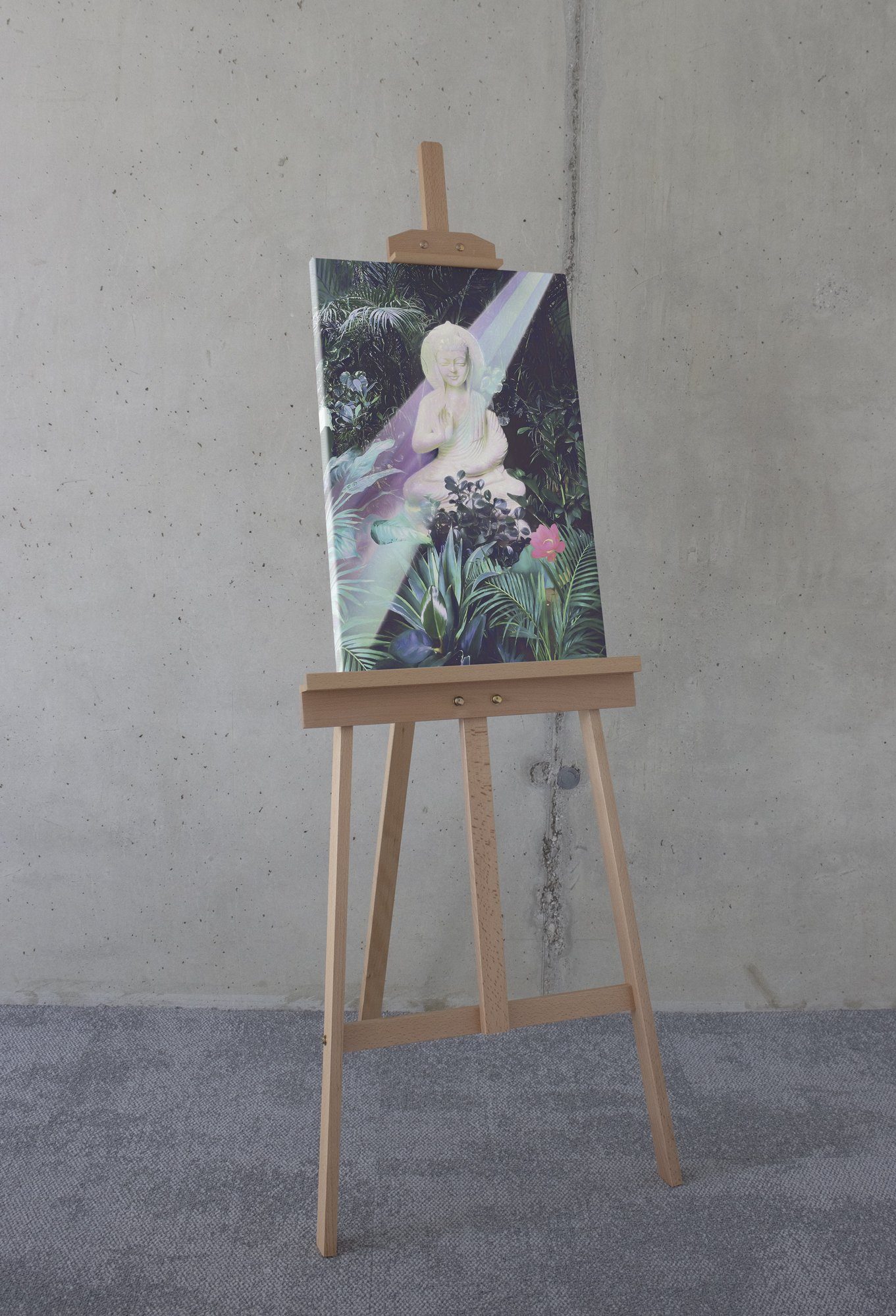Komar Artprint op linnen Garden of Silence - Afmeting 40 x 60 cm (1 stuk)