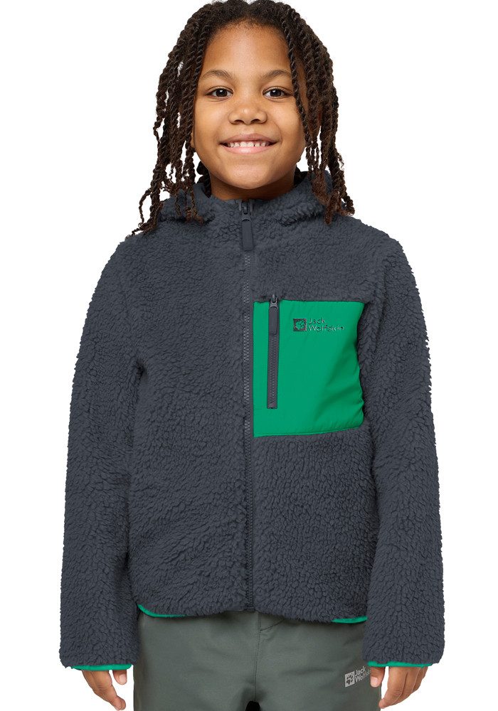 Jack Wolfskin Fleecejack ICE CURL HOOD JACKET K