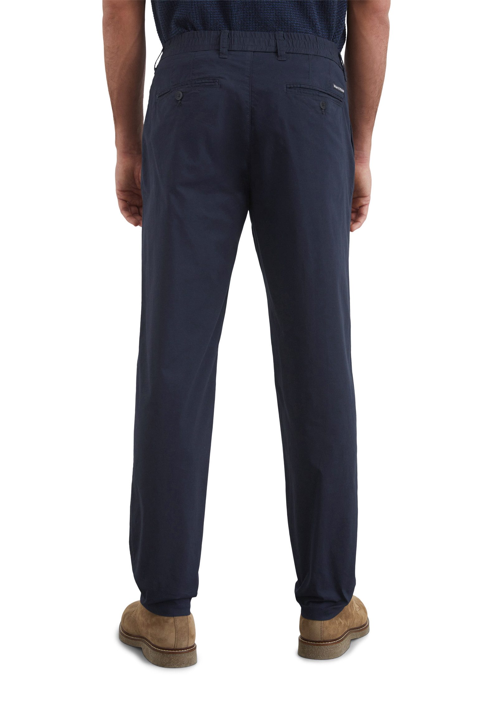 Marc O'Polo Five-pocketsbroek Broek model Morot jogger plooien