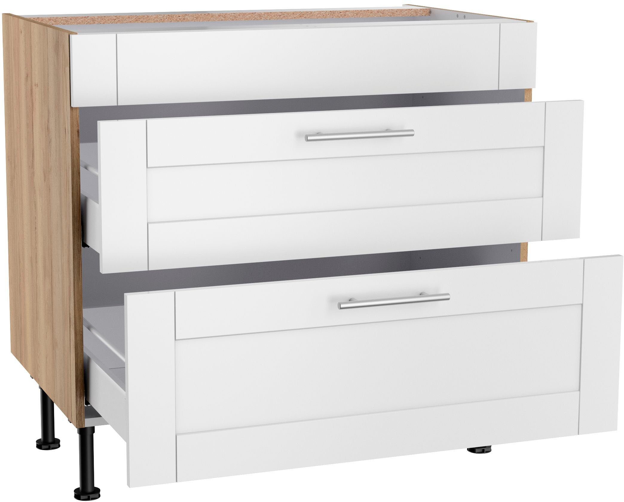 Kochstation Ombouwkast voor fornuis KS-Ahus Breedte 90-130 cm