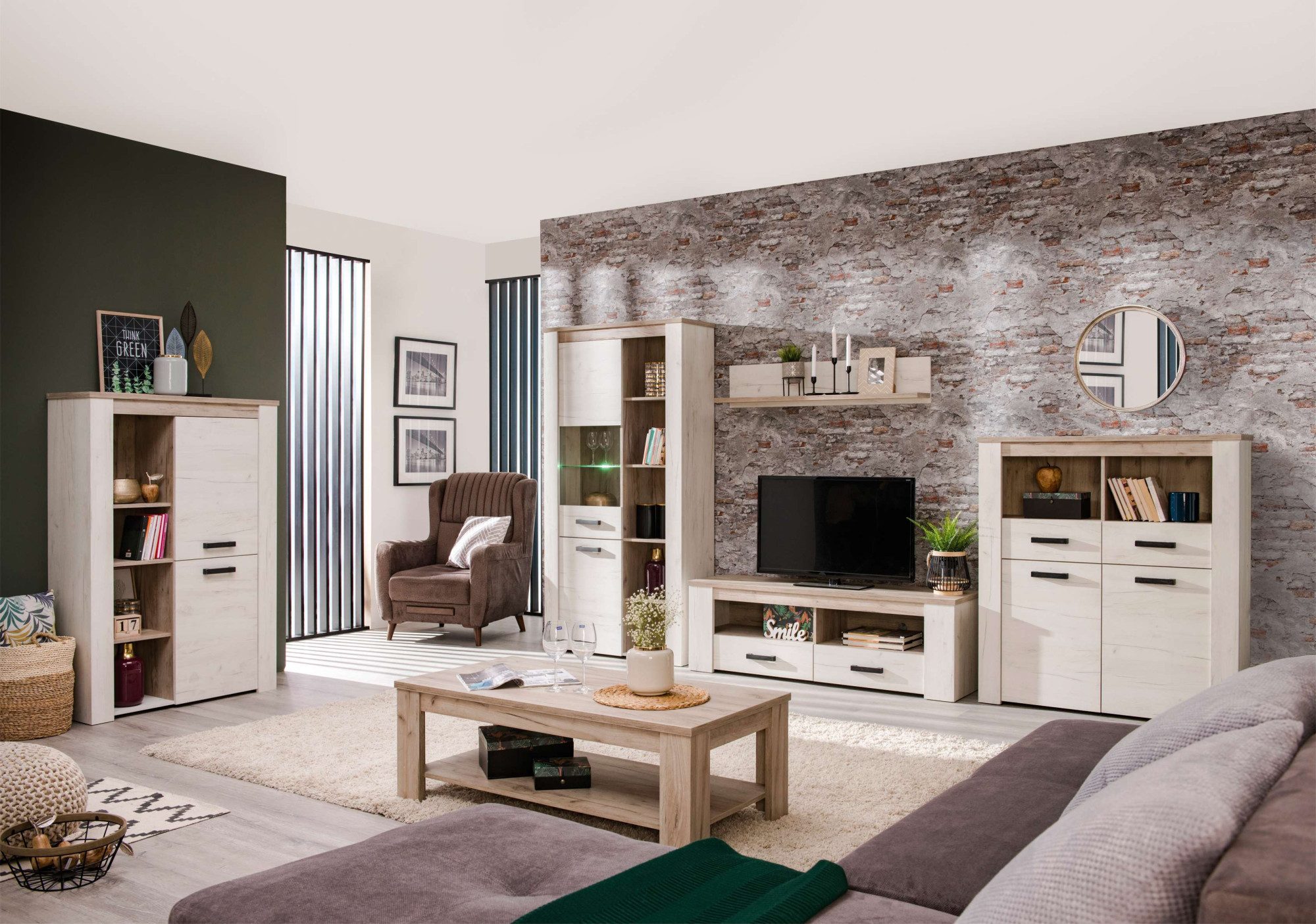 Home affaire Tv-meubel Kent TV-Lowboard TV-kast, breedte 151,5 cm