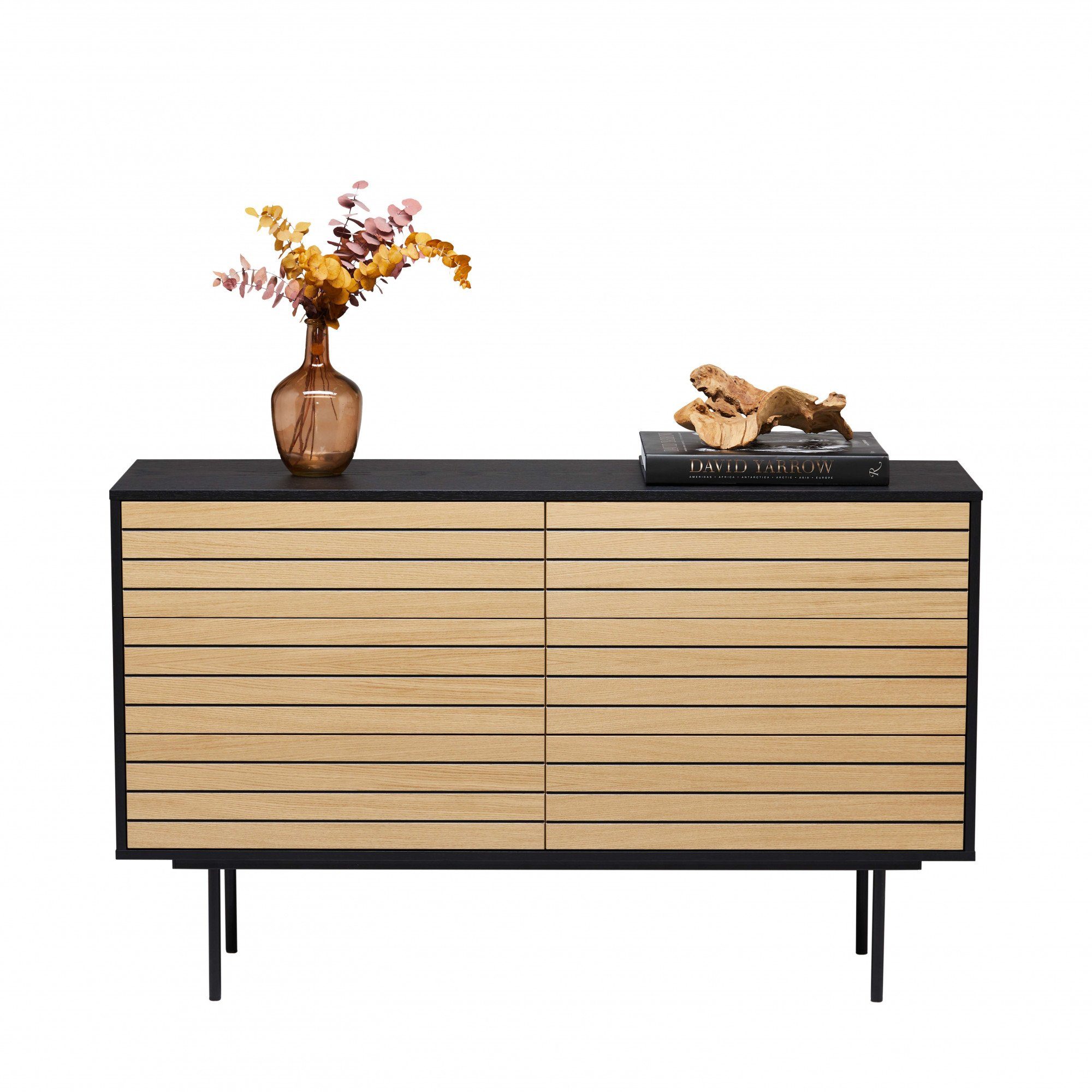 Woodman Ladekast Stripe uniek ontwerp, 6 laden, breedte 140 cm