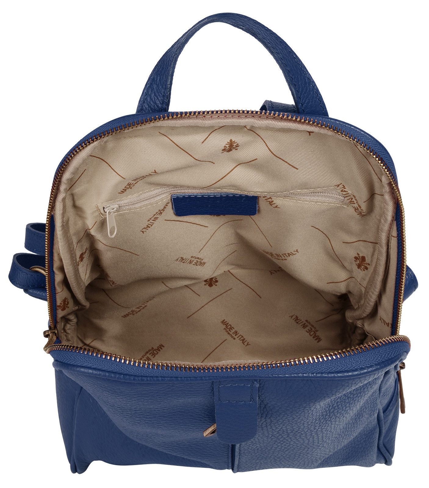 Samantha Look Rugzak echt leer, made in italy