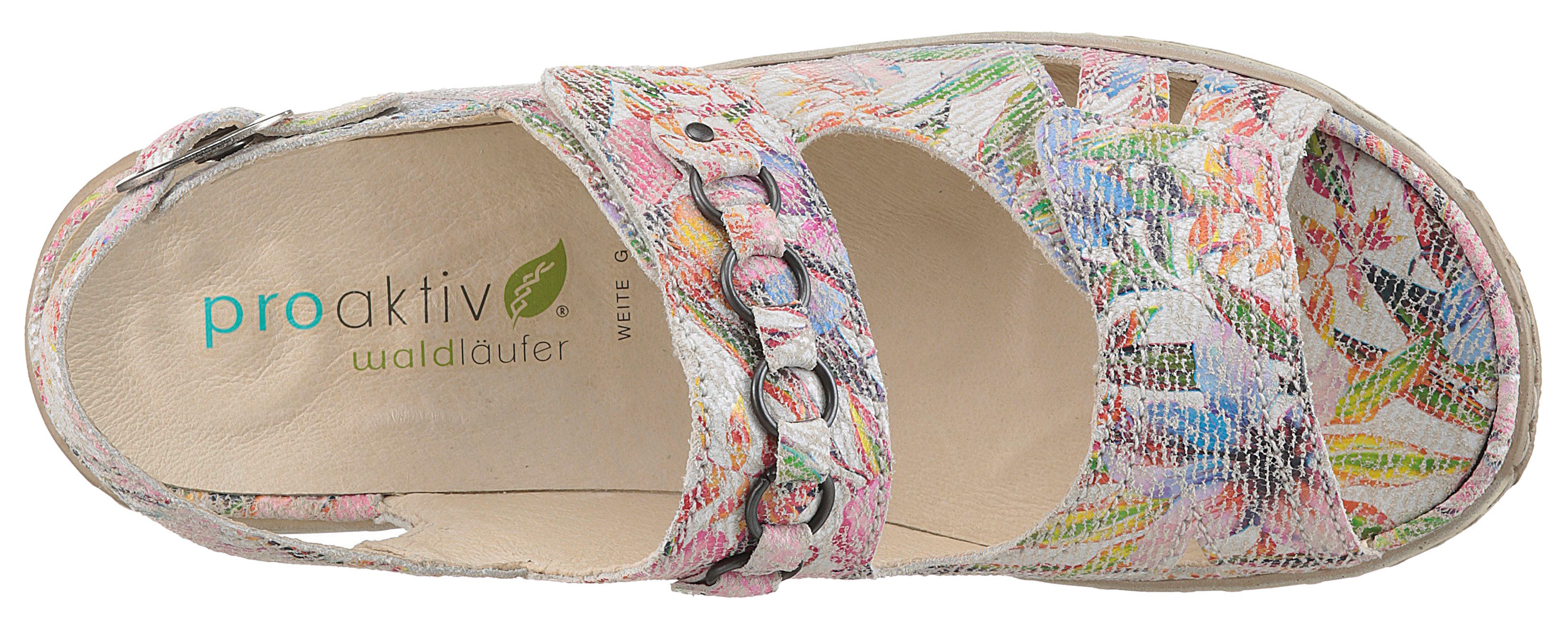 Waldläufer Sandalen Garda , zomerschoen, klittenbandschoen, sandaal in comfortbreedte g (= breed)