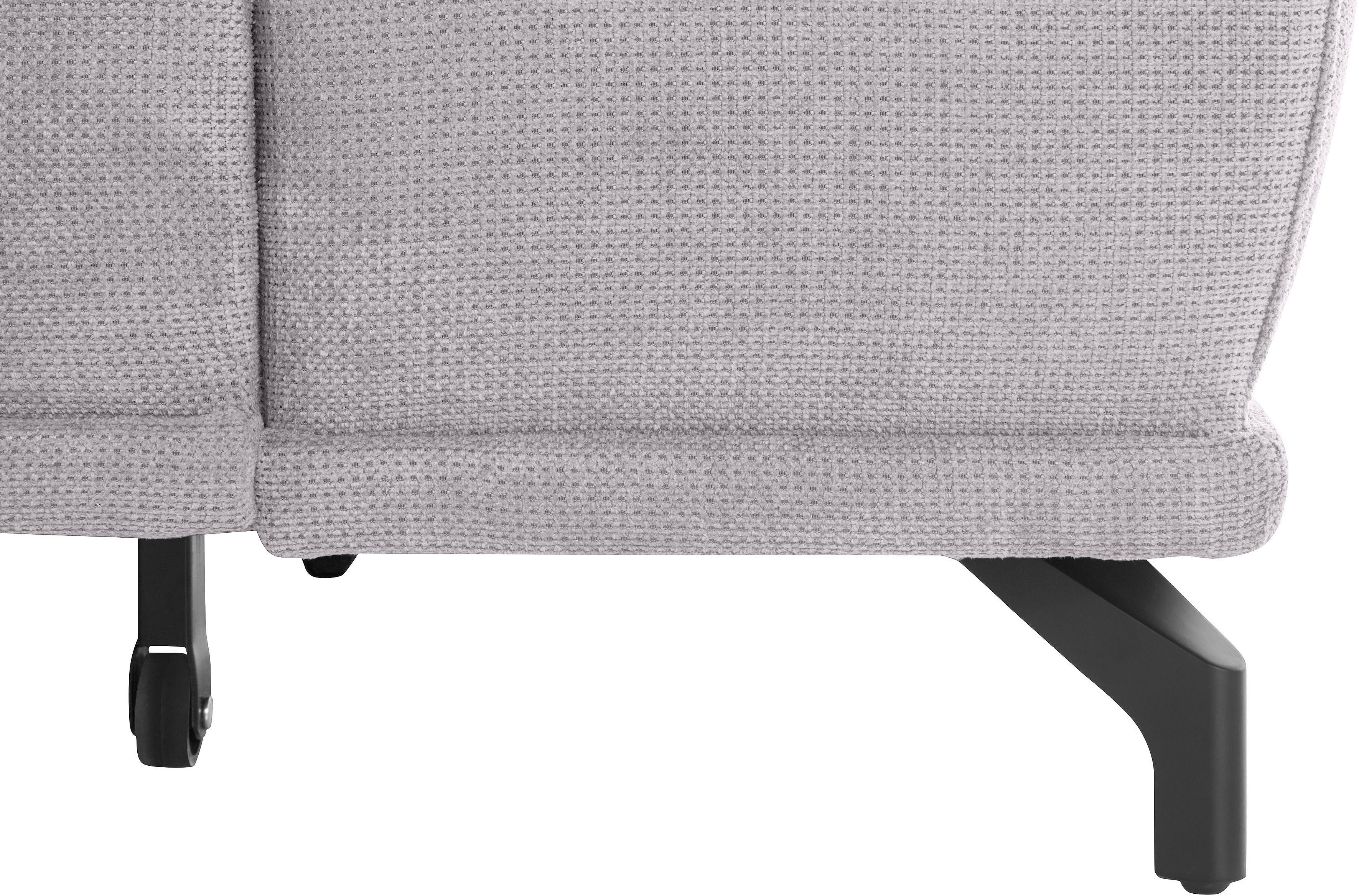 Places of Style Hoekbank Costello L-vorm, met zitdiepteverstelling, armleuningverstelling en