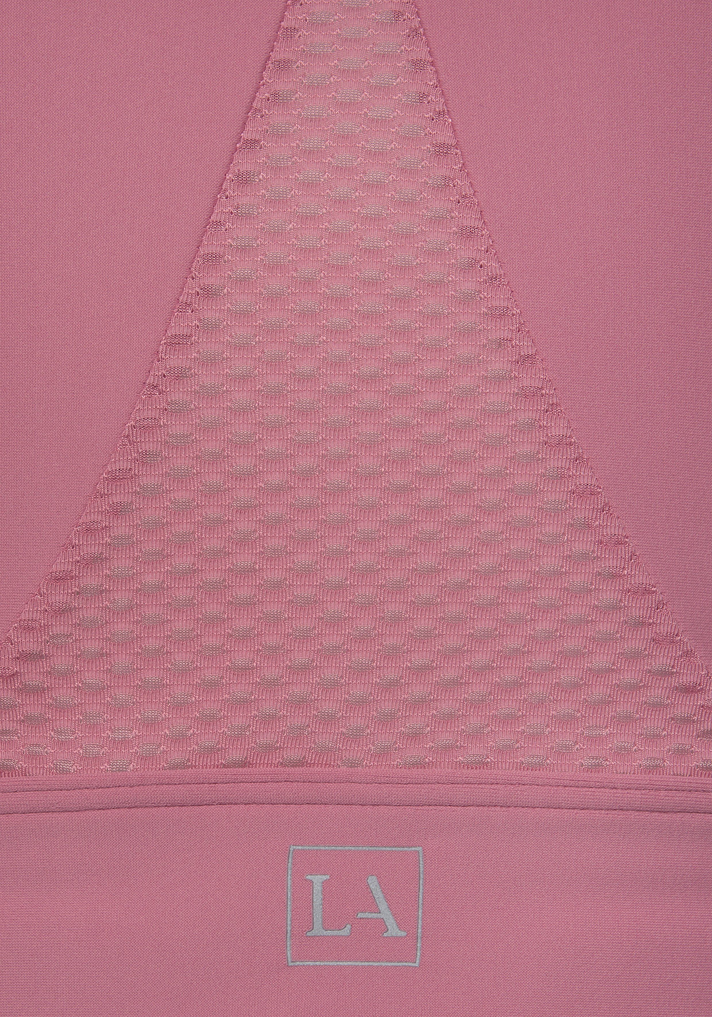active by Lascana Functioneel shirt met mesh-inzet