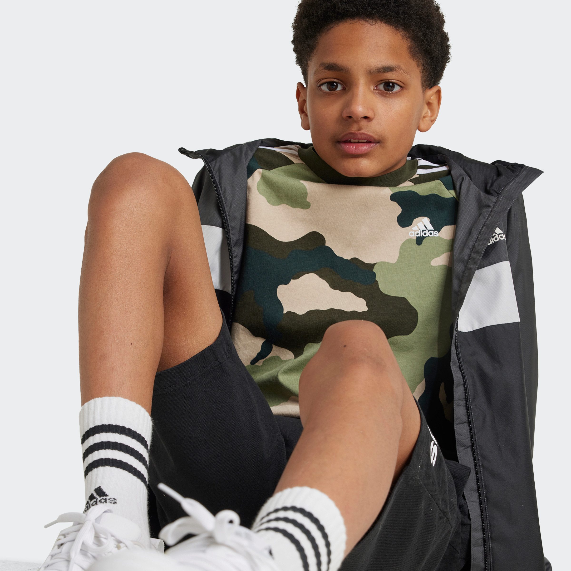 adidas Sportswear T-shirt J BL CAMO T