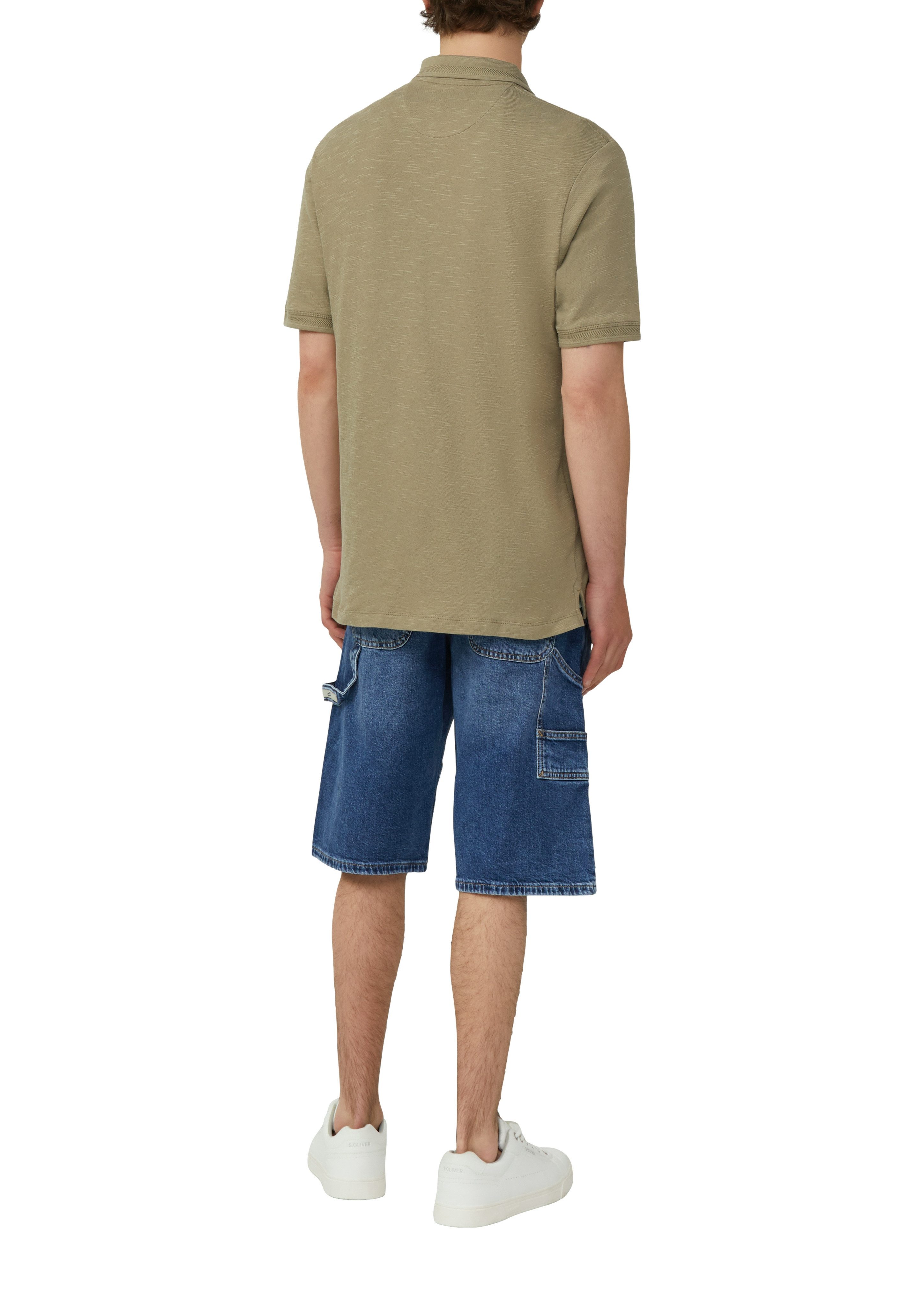 s.Oliver Poloshirt met borduursels