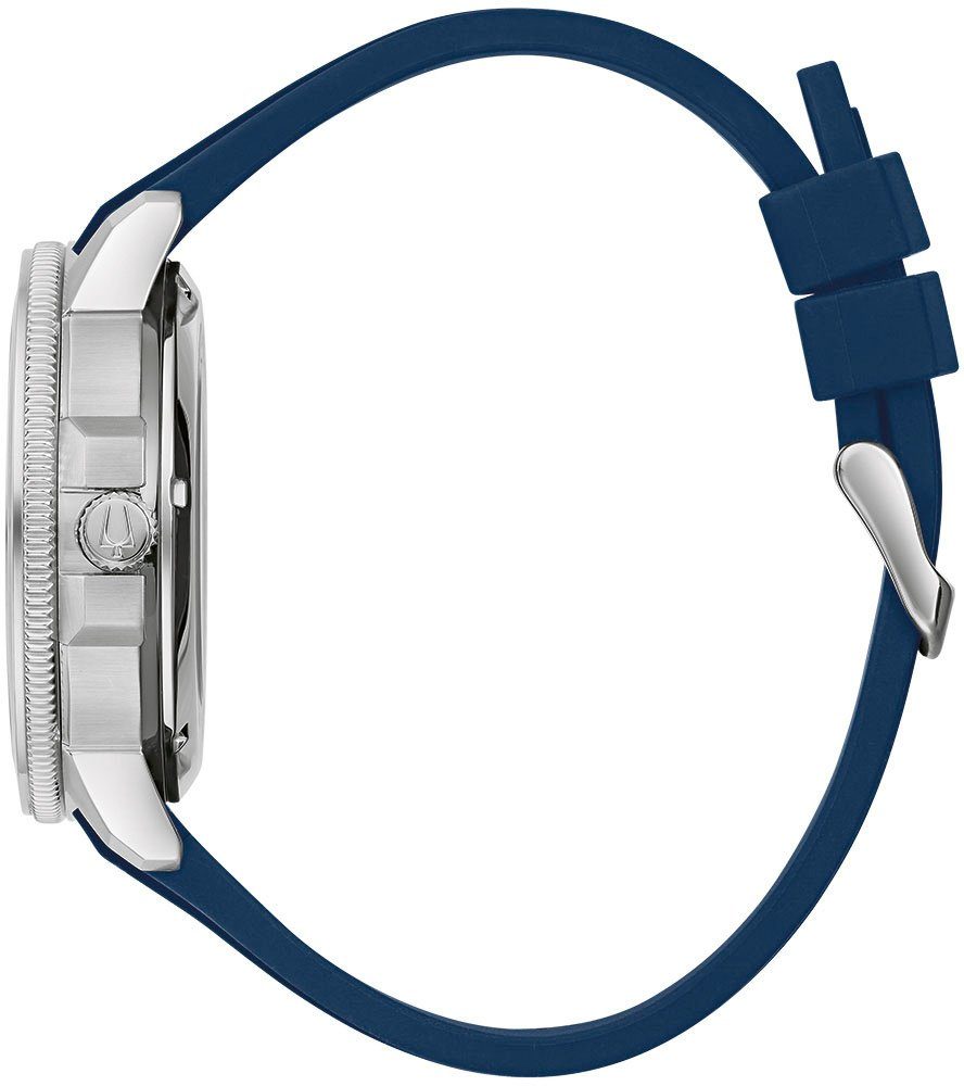 Bulova Automatisch horloge Marine Star Automatic Horloge, herenhorloge, siliconen band, waterdicht tot 20 bar