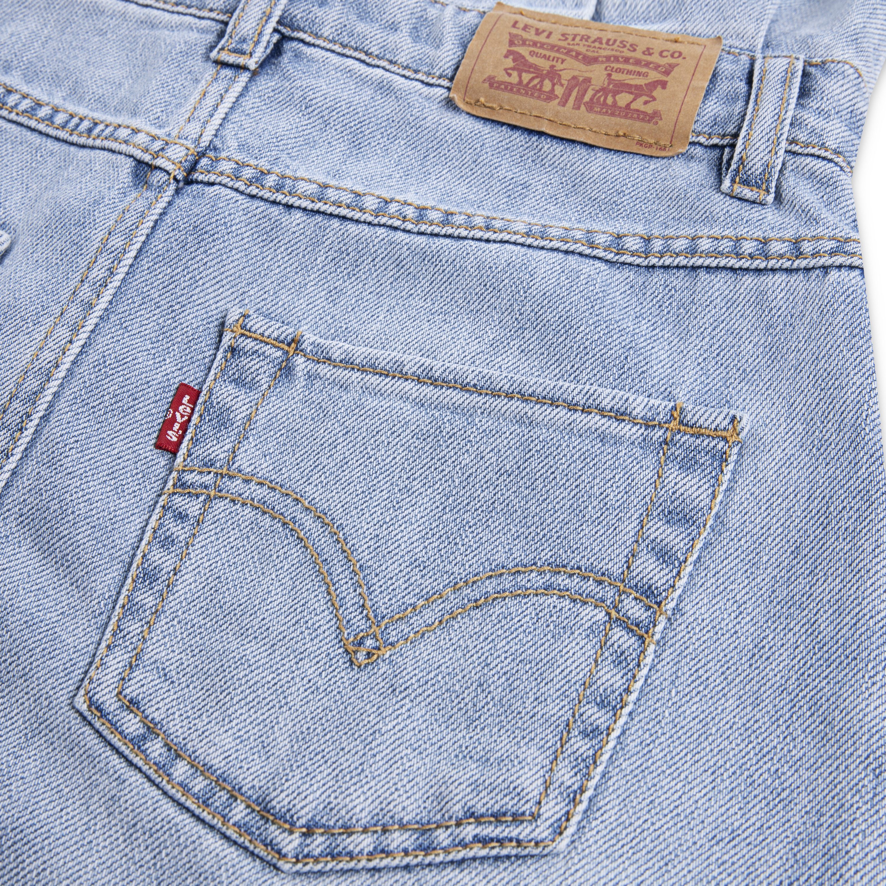 Levi's Kidswear Jeans jurk LVG LS WESTERN DRESS