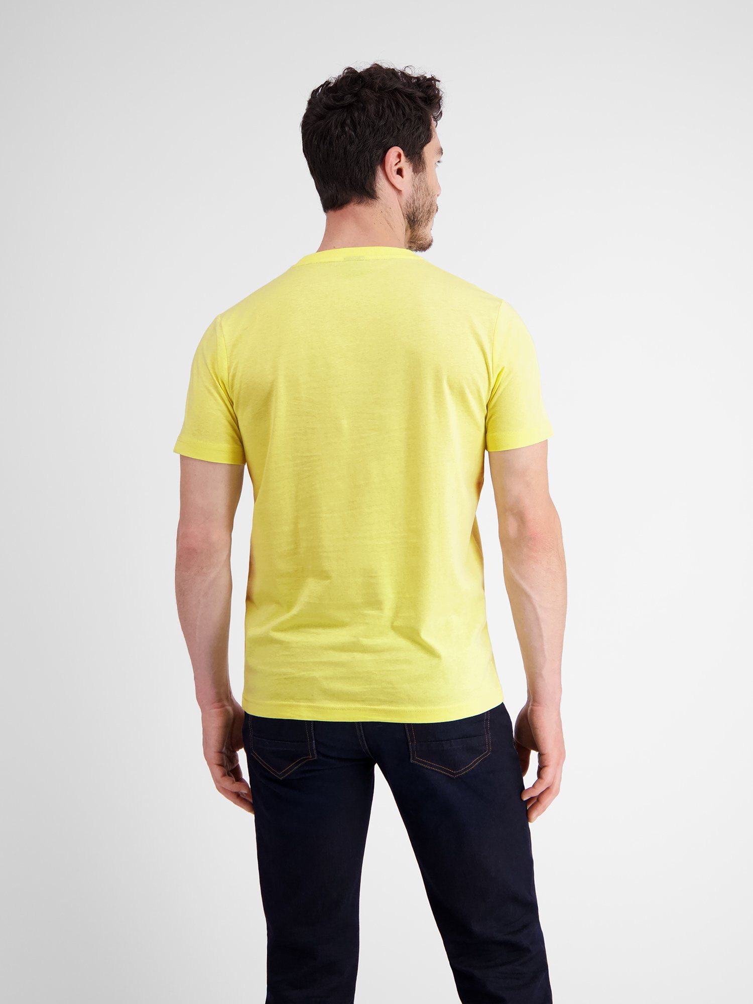 Lerros T-shirt LERROS T-shirt met LERROS print