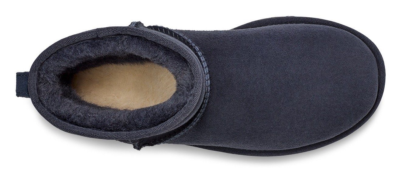 UGG Winterlaarzen Classic Mini 2 snowboots, winterlaarzen, instaplaarzen met lamsvacht, smalle breedte