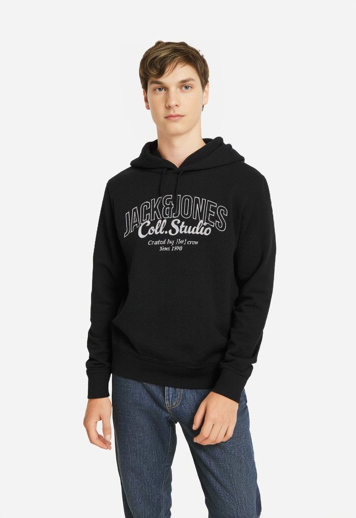 Jack & Jones Junior Hoodie JJMAKOTO SWEAT HOOD JNR