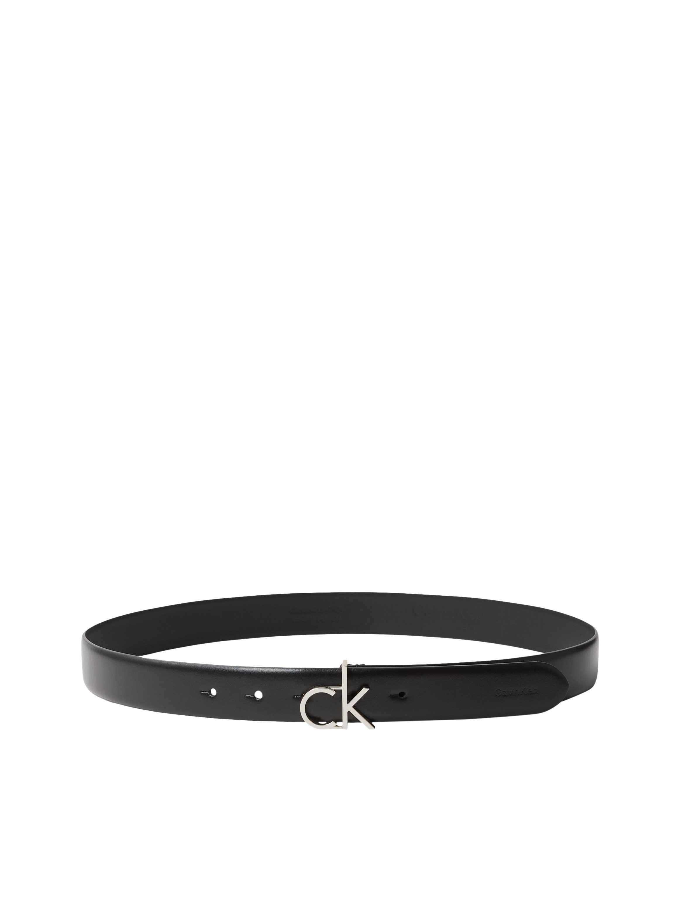 Calvin Klein Leren riem CK BUCKLE BELT 30MM